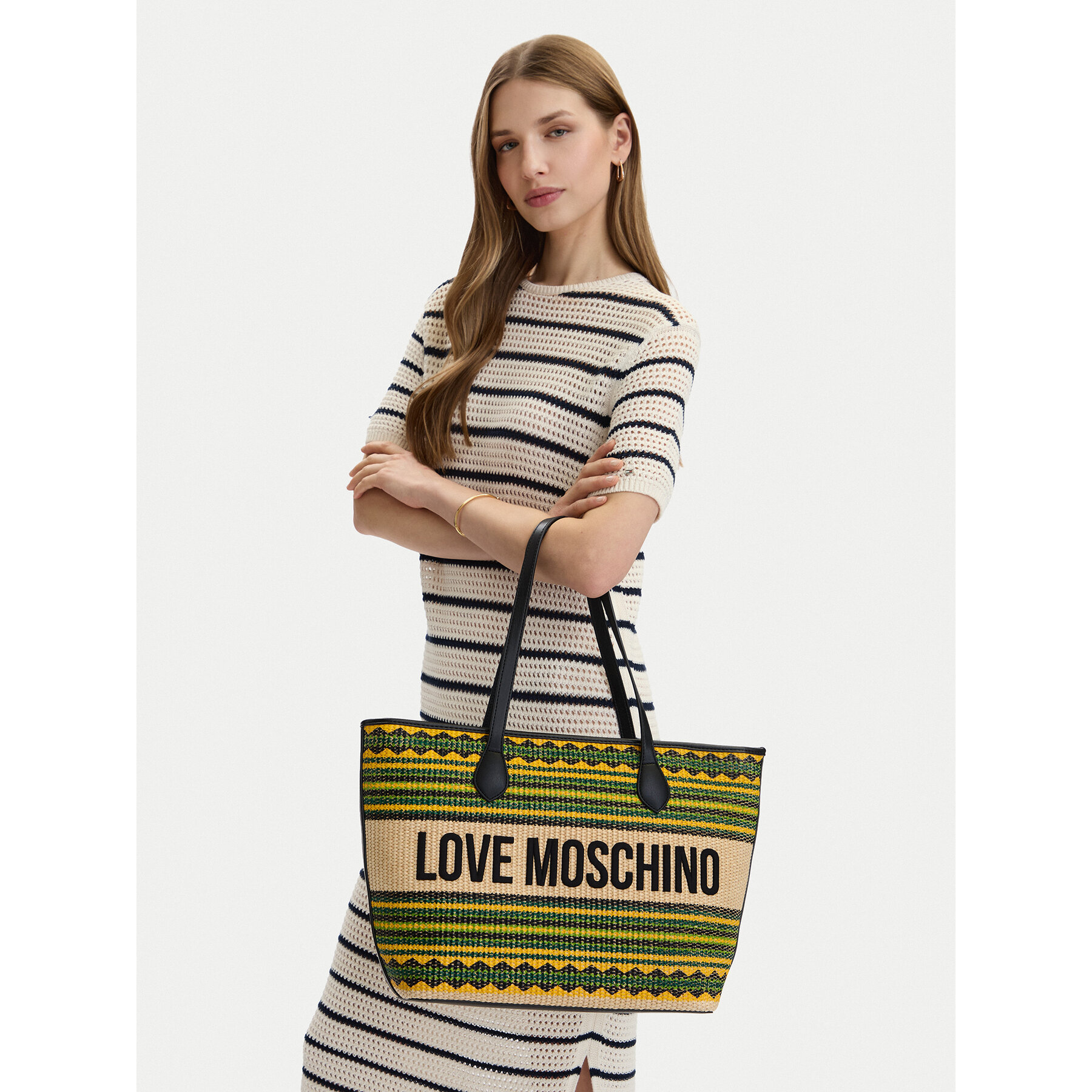 Τσάντα LOVE MOSCHINO JC4348PP0OKN300A Έγχρωμο