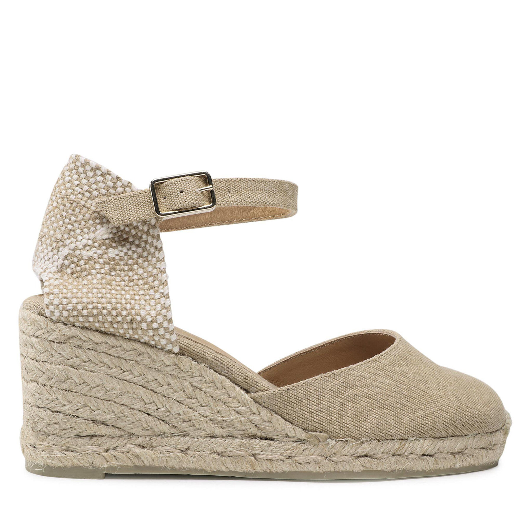 Espadrilky Castañer Carol/6/002 021655-2017 Béžová