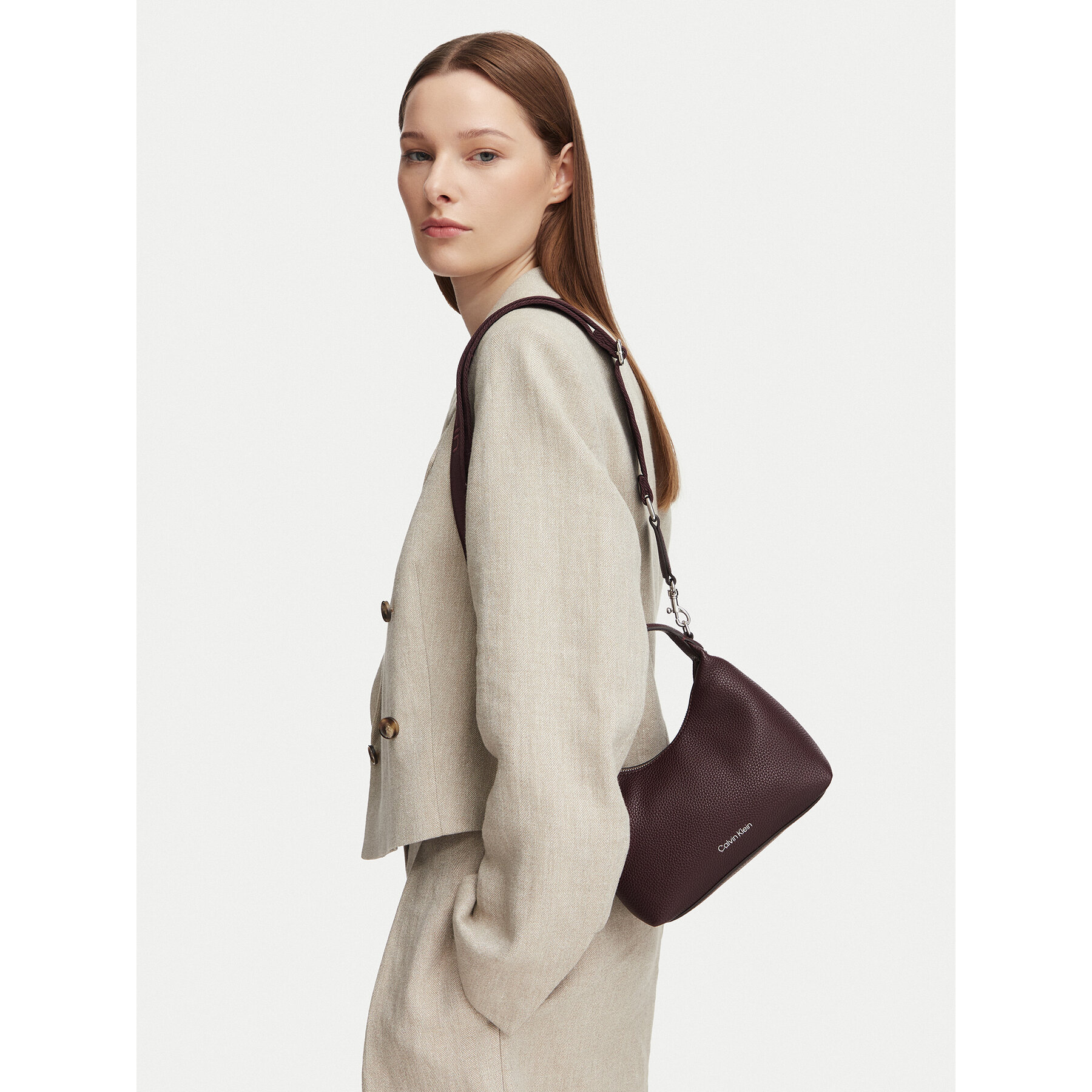 Torbica Calvin Klein LV04F3892G Tamnocrvena