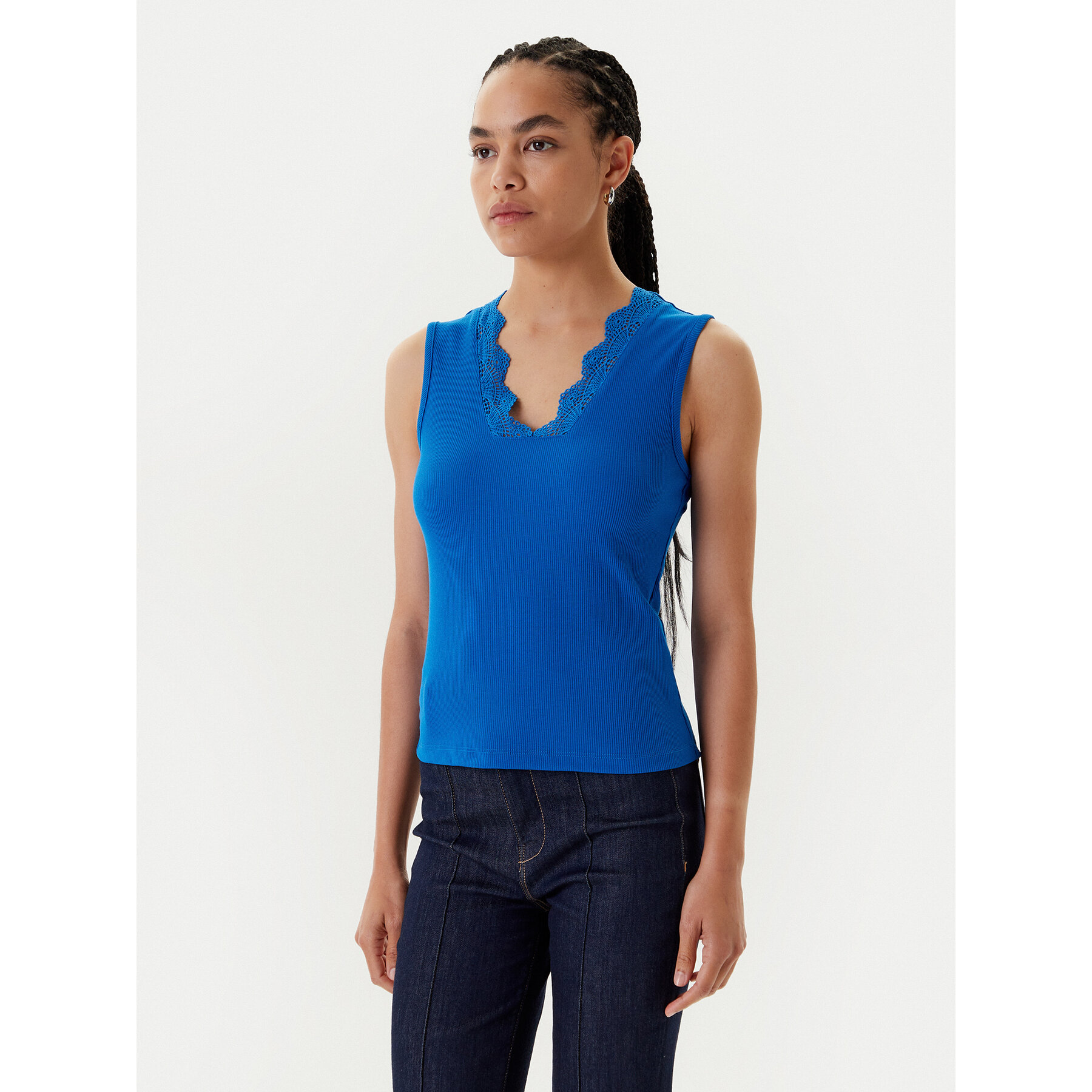 Morgan Top 251-DADILO Blu Slim Fit