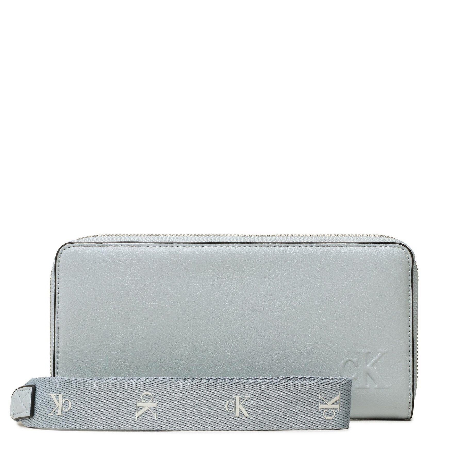 Portofel Mare de Damă Calvin Klein Jeans Ultralight Zip Around W/Wristlet K60K610705 PNZ Around