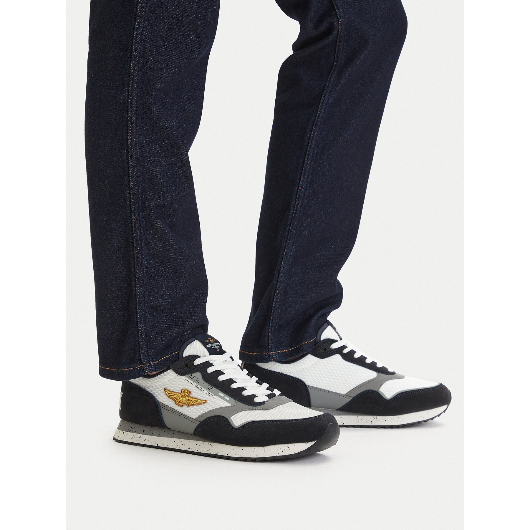 Sneakersy Aeronautica Militare 261SC0288UCT03545 Farebná