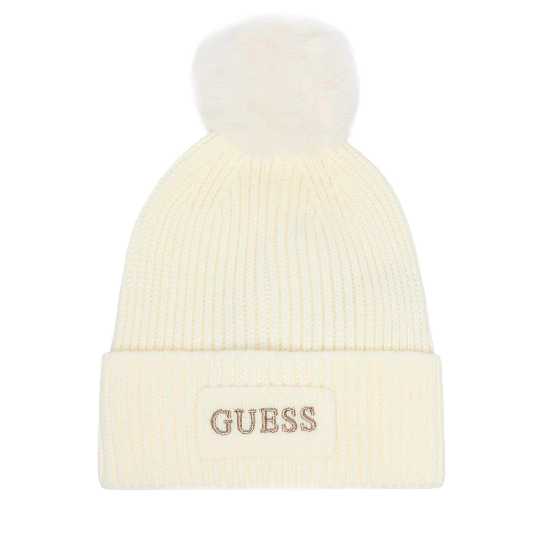 Шапка Guess AW5650 WOL01 Кремав