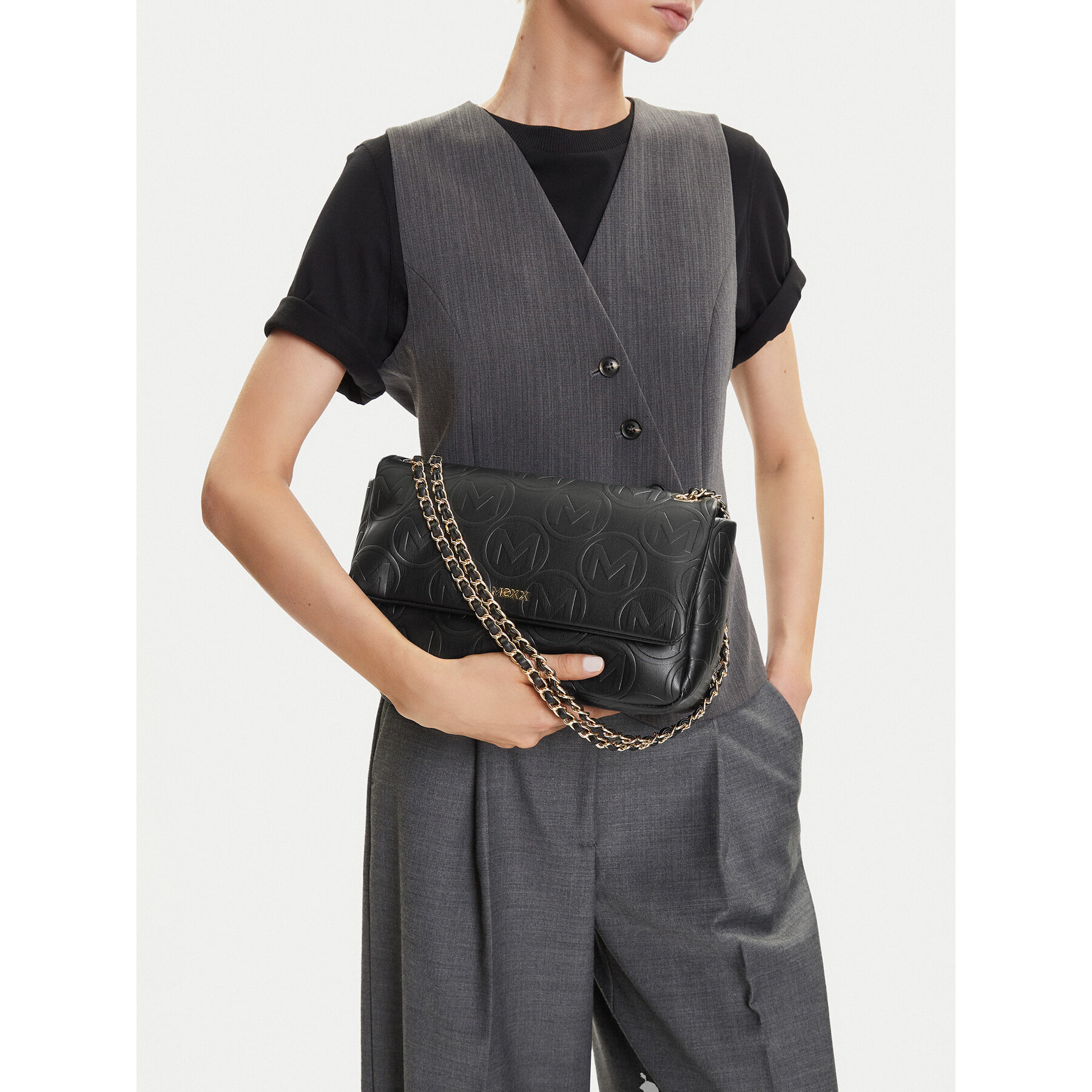 Geantă MEXX C-MEXX-CR-004-08 Negru