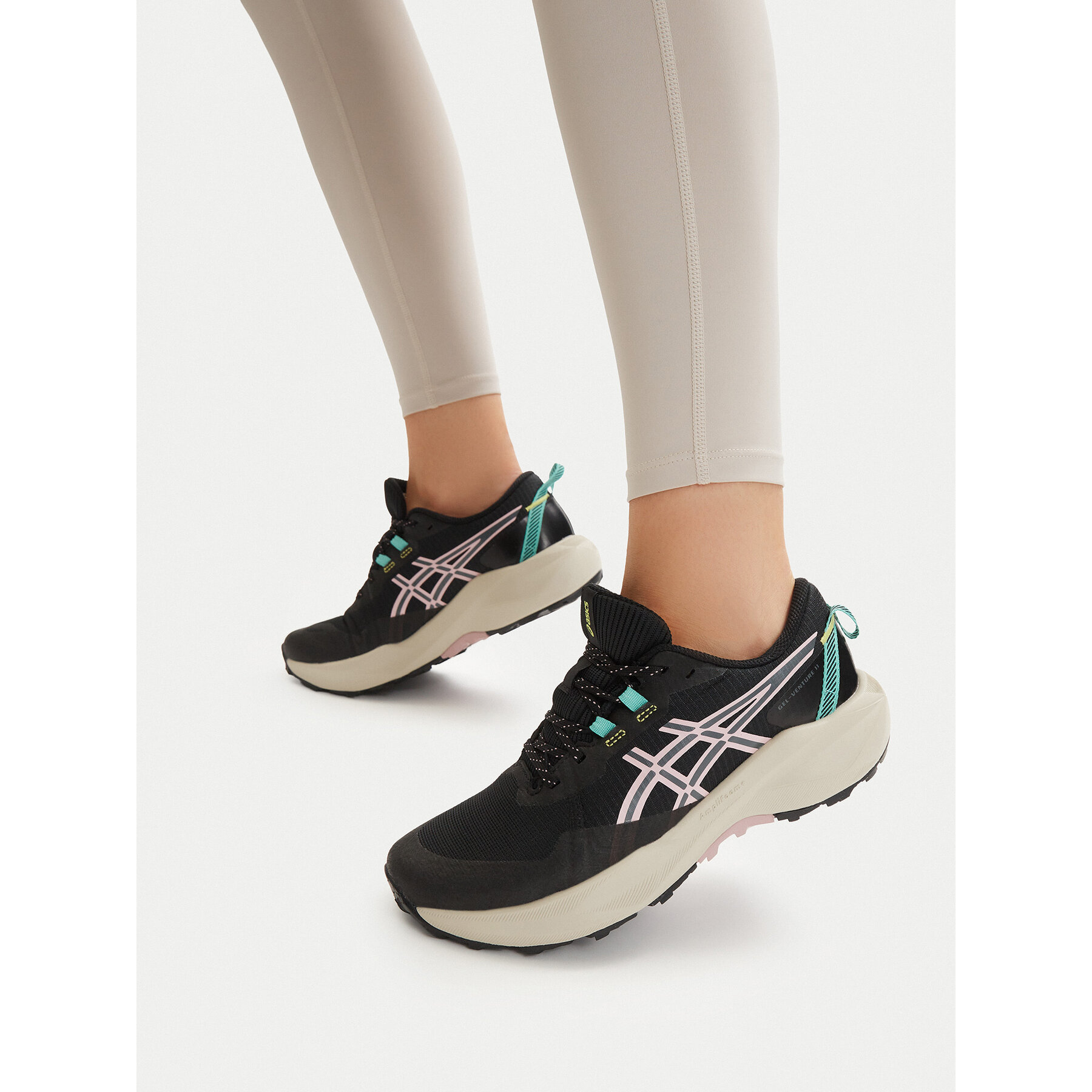 Pantofi pentru alergare Asics Gel-Venture 11 1012B933 Negru