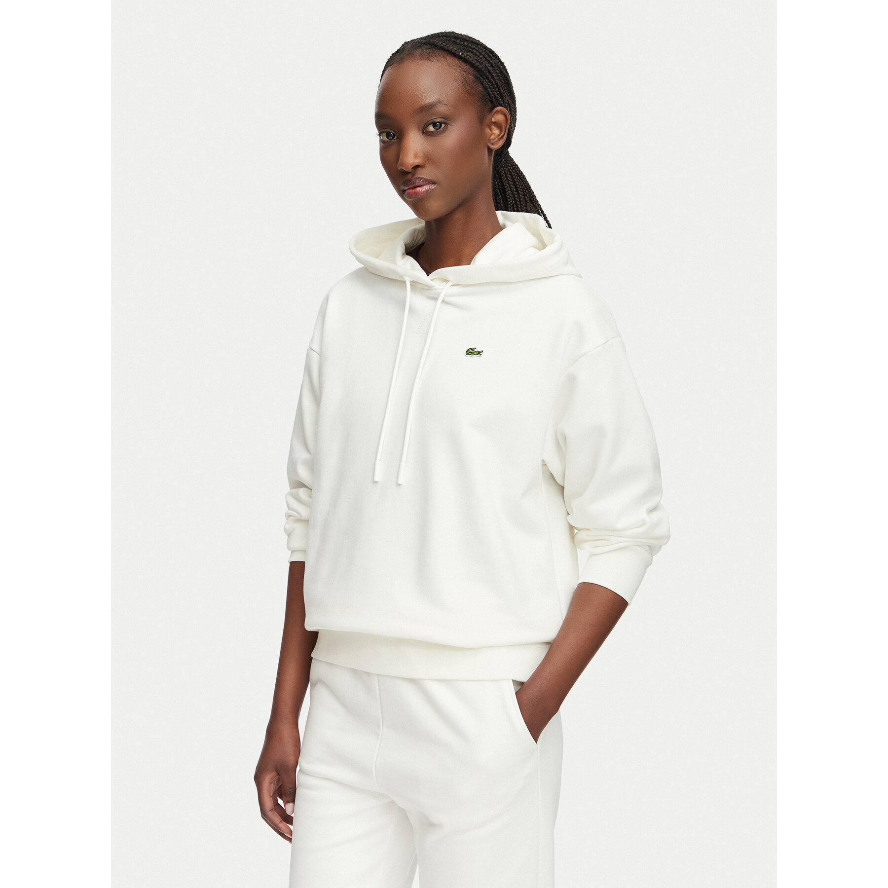 Lacoste Sweatshirt SF7612 Creme Oversize