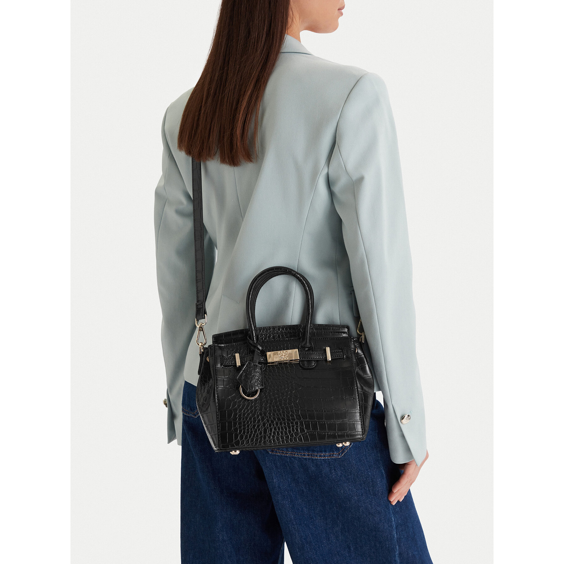 Geantă Nine West CEO-Lexa-LDA8378 Negru