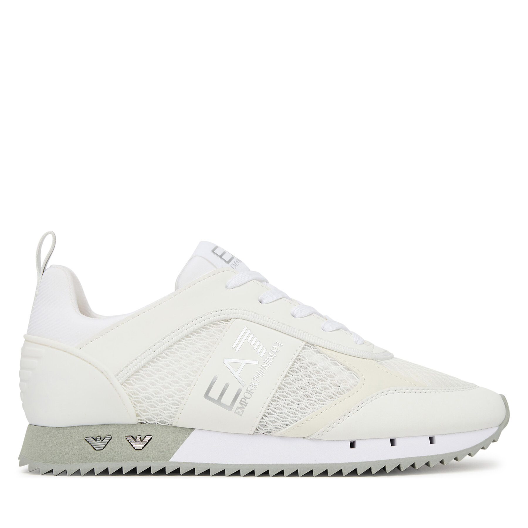 EA7 Emporio Armani Unisex Sneakers, Taglia 42_23, Bianco, 7X000334 AF18610 MZ024, taglia : 42_23