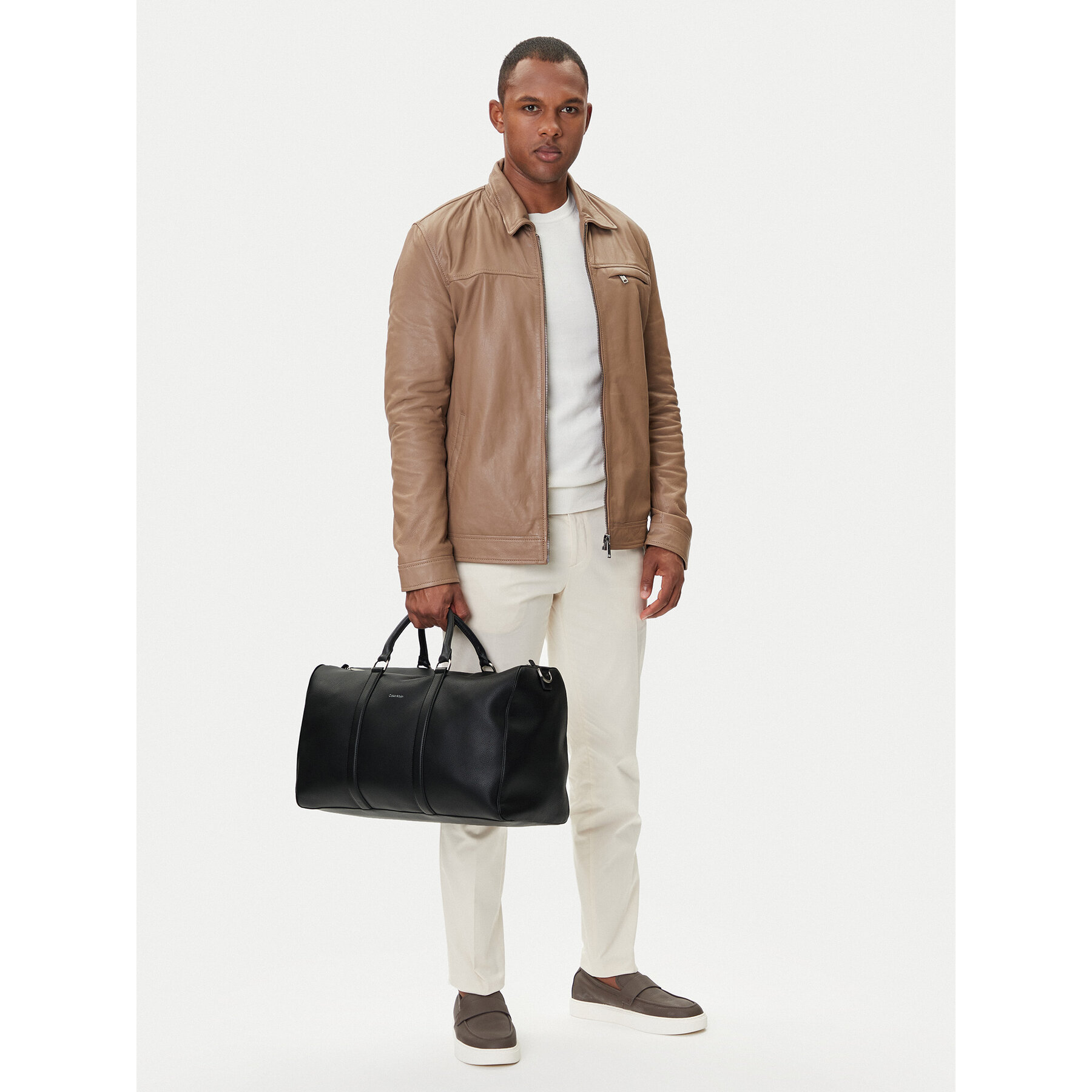 Geantă de weekend Calvin Klein Raised Duffle LV04D3158G Negru