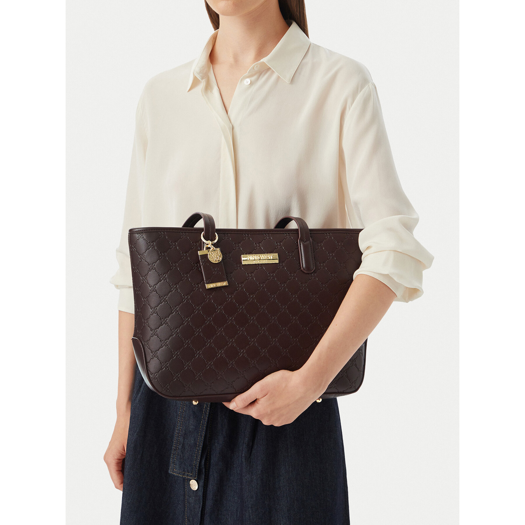 Torbica Nine West CEO-REFINED ELEGANCE-JH7436 Smeđa
