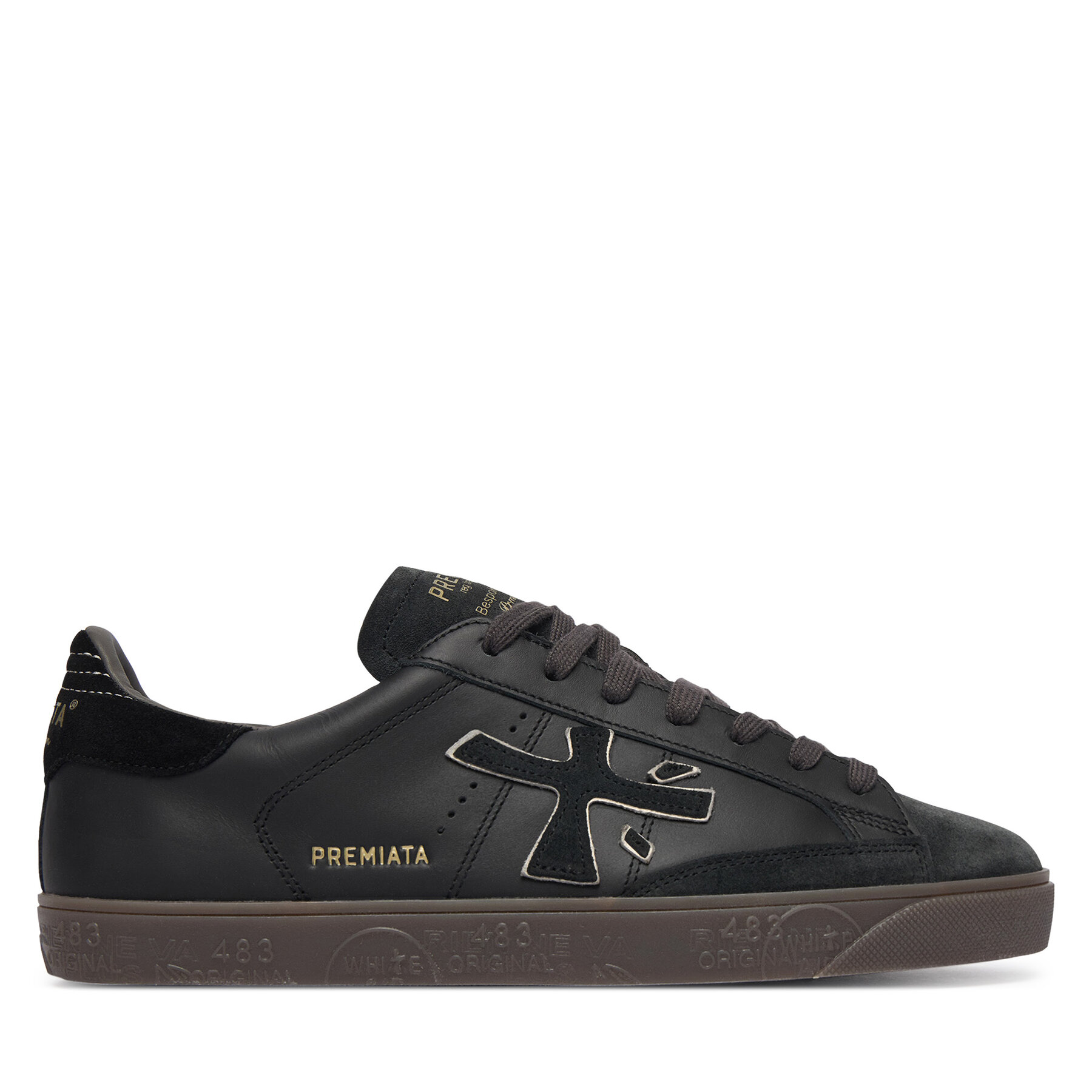 Сникърси Premiata Steven Var 8484 Черен