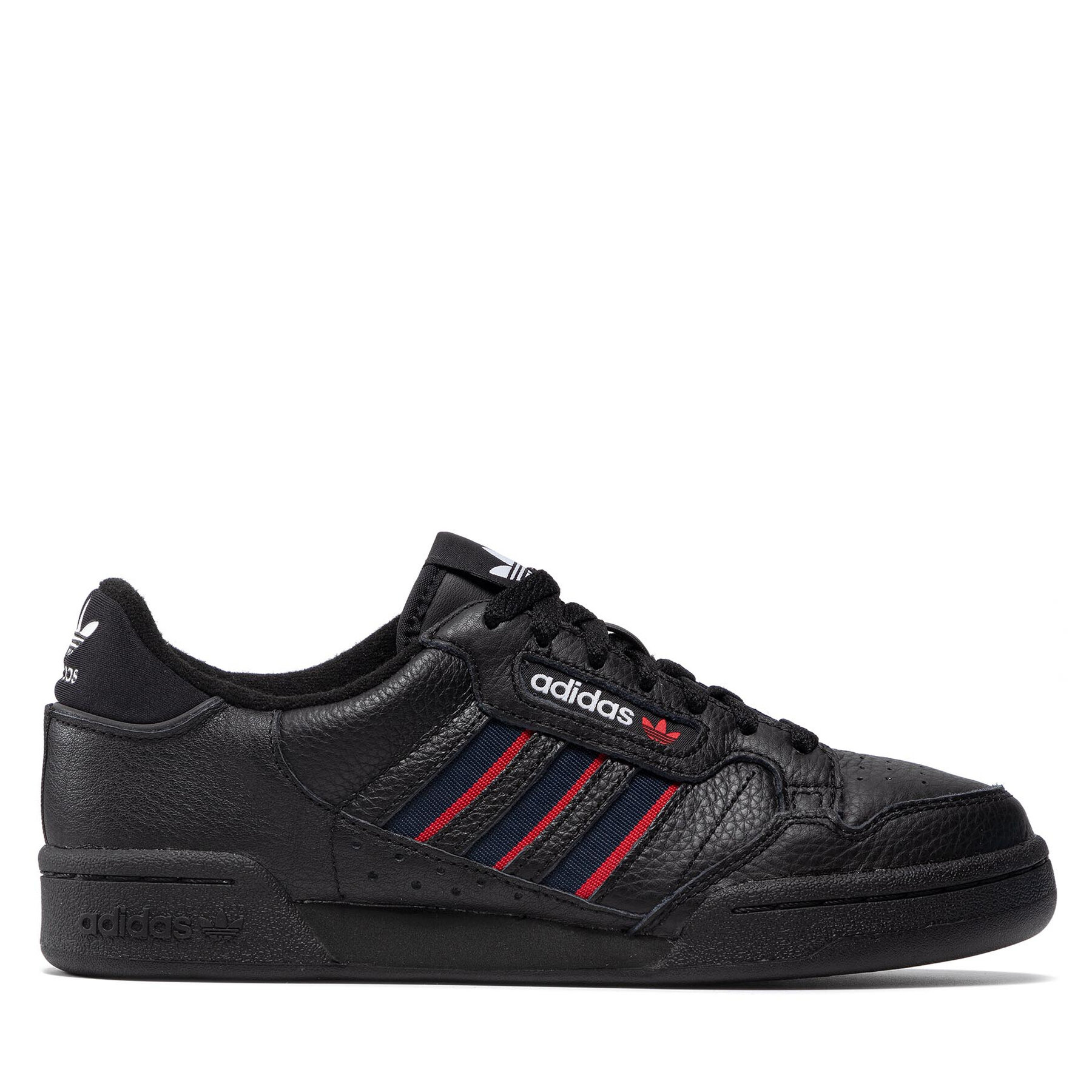 adidas Pánske Sneakersy, Rozmer: 40, Čierna, Continental 80 Stripes FX5091