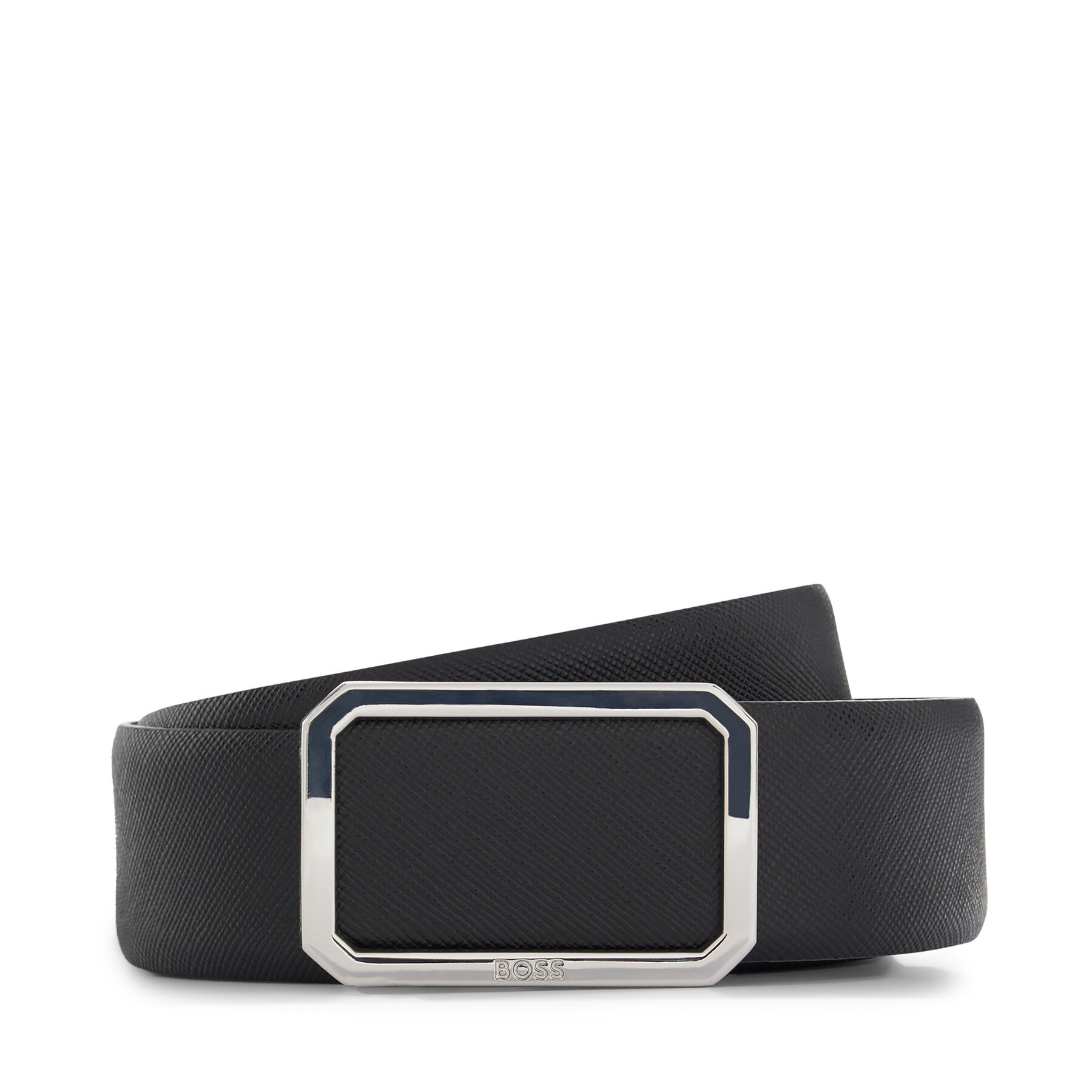 Herrengürtel Boss Ereson-Sf Sz35 50513072 Schwarz, Größe 105