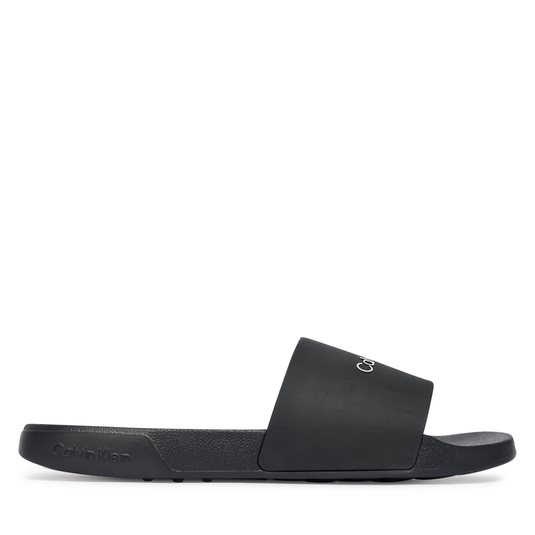 Şlapi Calvin Klein Ess Slide Monobrand Cv HM0HM02107 Negru