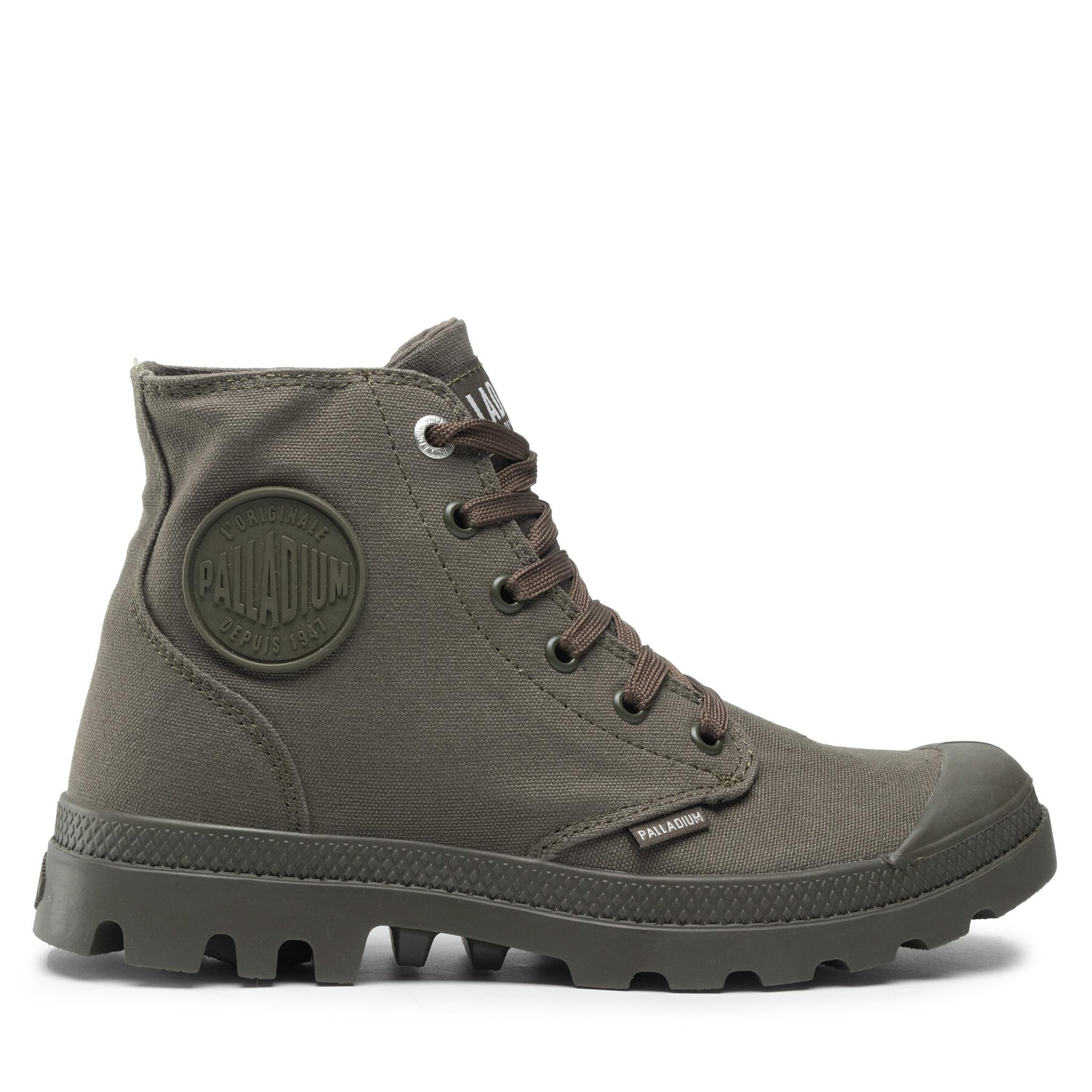 Trapper stila apavi Palladium Mono Chrome 73089-325-M Zaļš