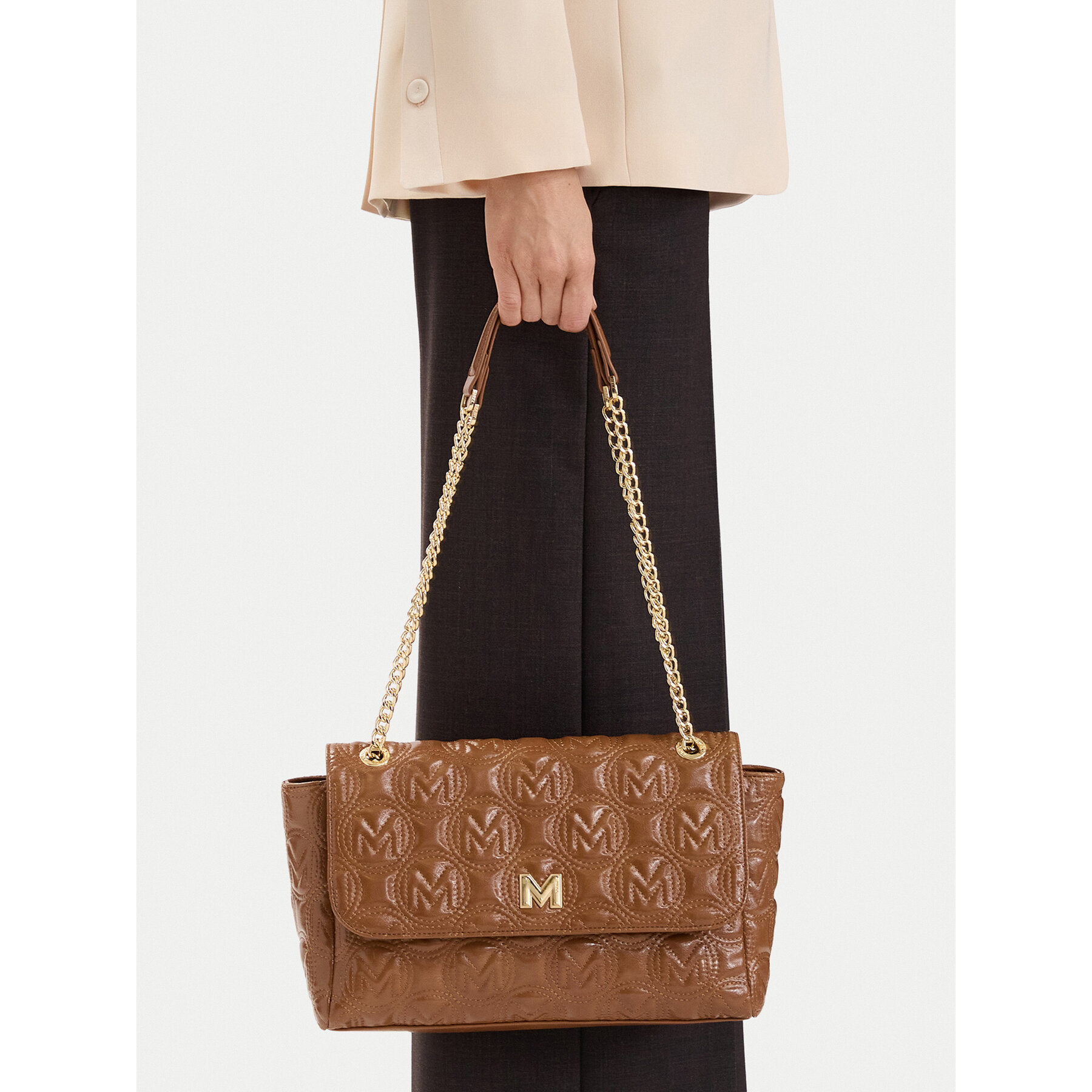 Ročna torba MEXX CEO-MEXX-L-013-10 Rjava