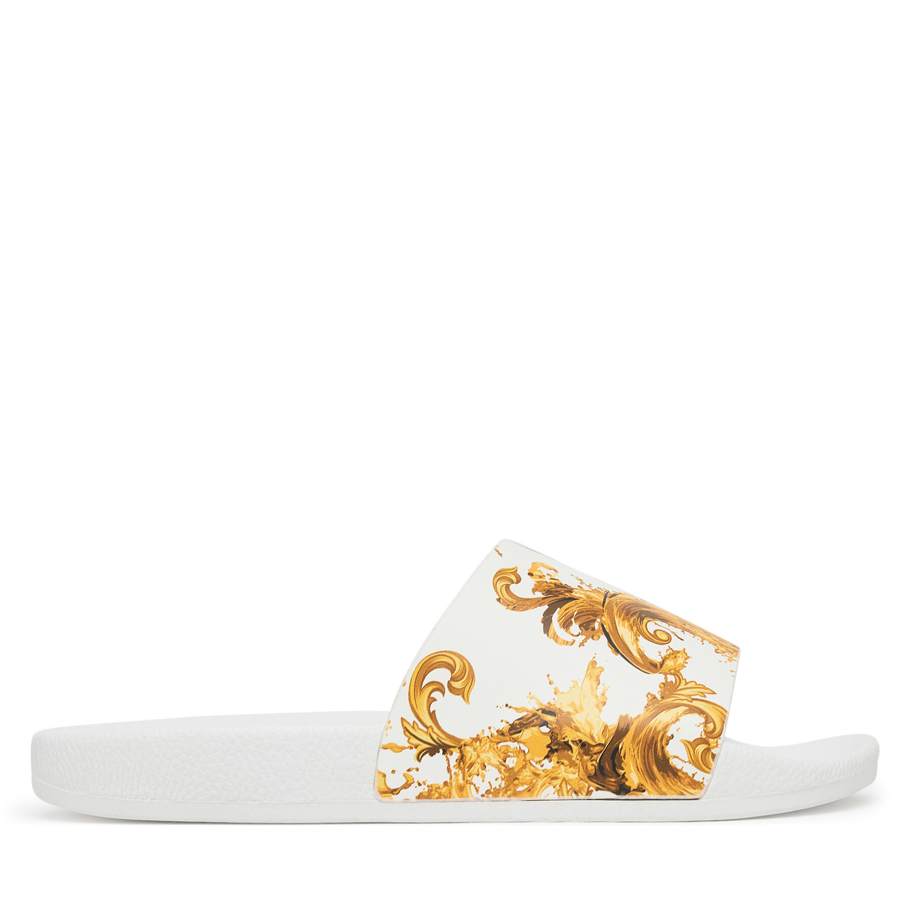 Şlapi Versace Jeans Couture 80VA3SQ3 ZS365 G03 Alb