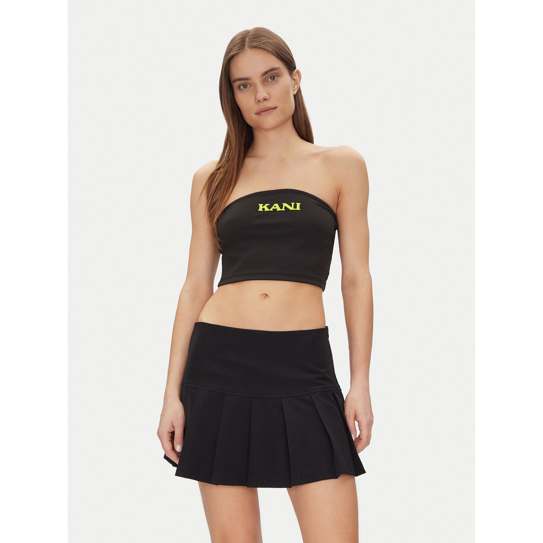 Karl Kani Top Retro Bandeau 61310127 Nero Slim Fit