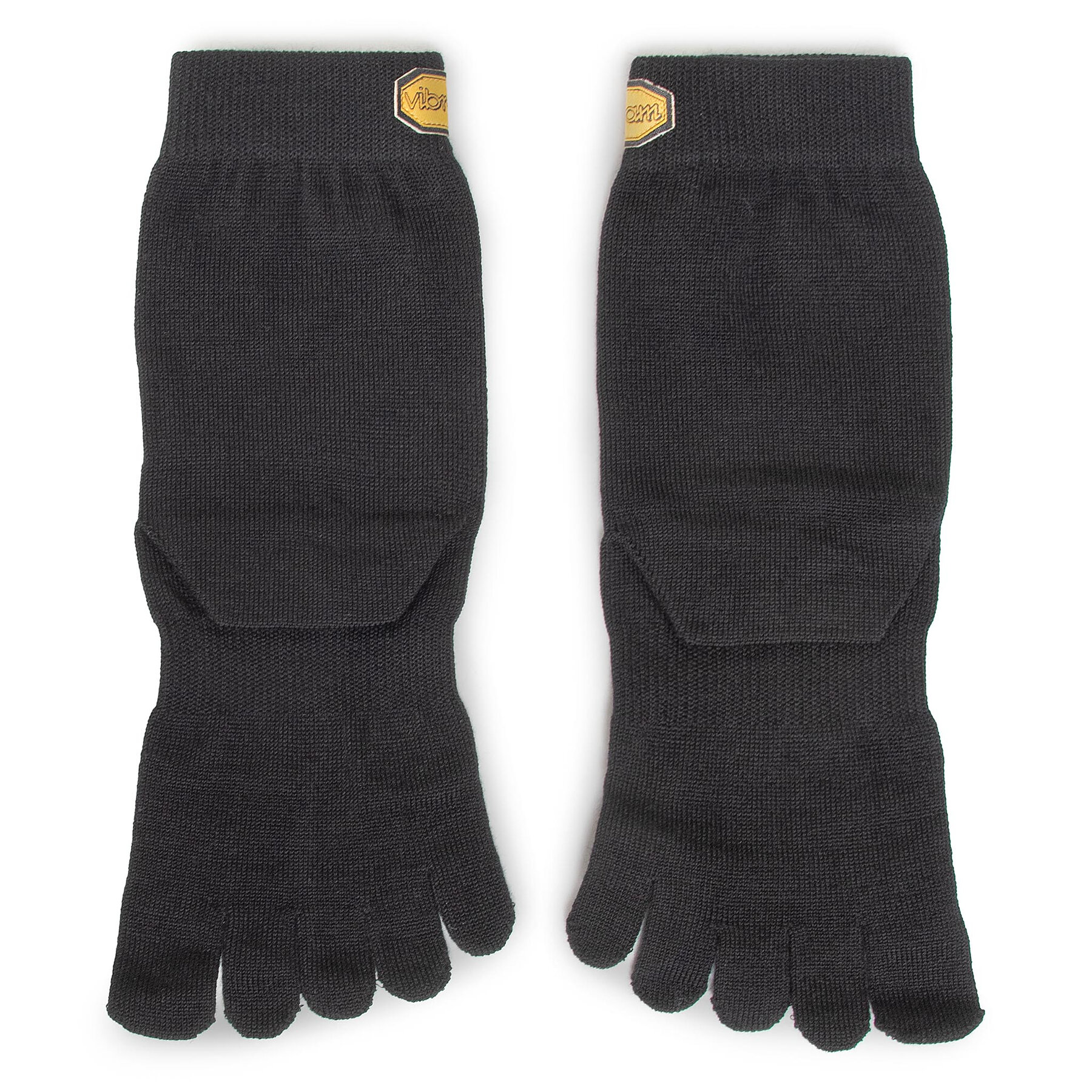 Chaussettes hautes unisex Vibram Fivefingers Blend Crew S15C01M Noir