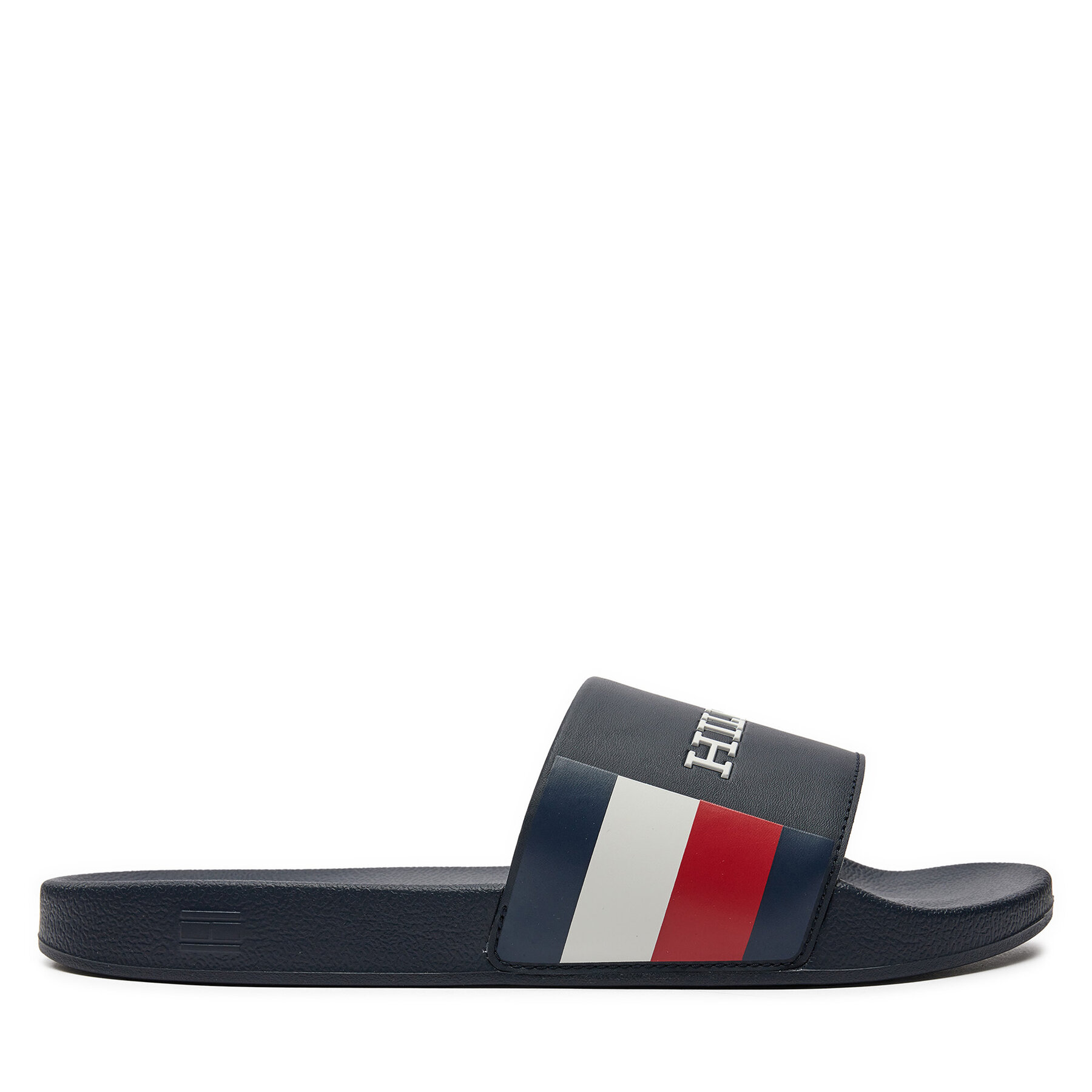 Sandaler och Slip-ons Tommy Hilfiger Rwb Pool Slide FM0FM05093 Mörkblå