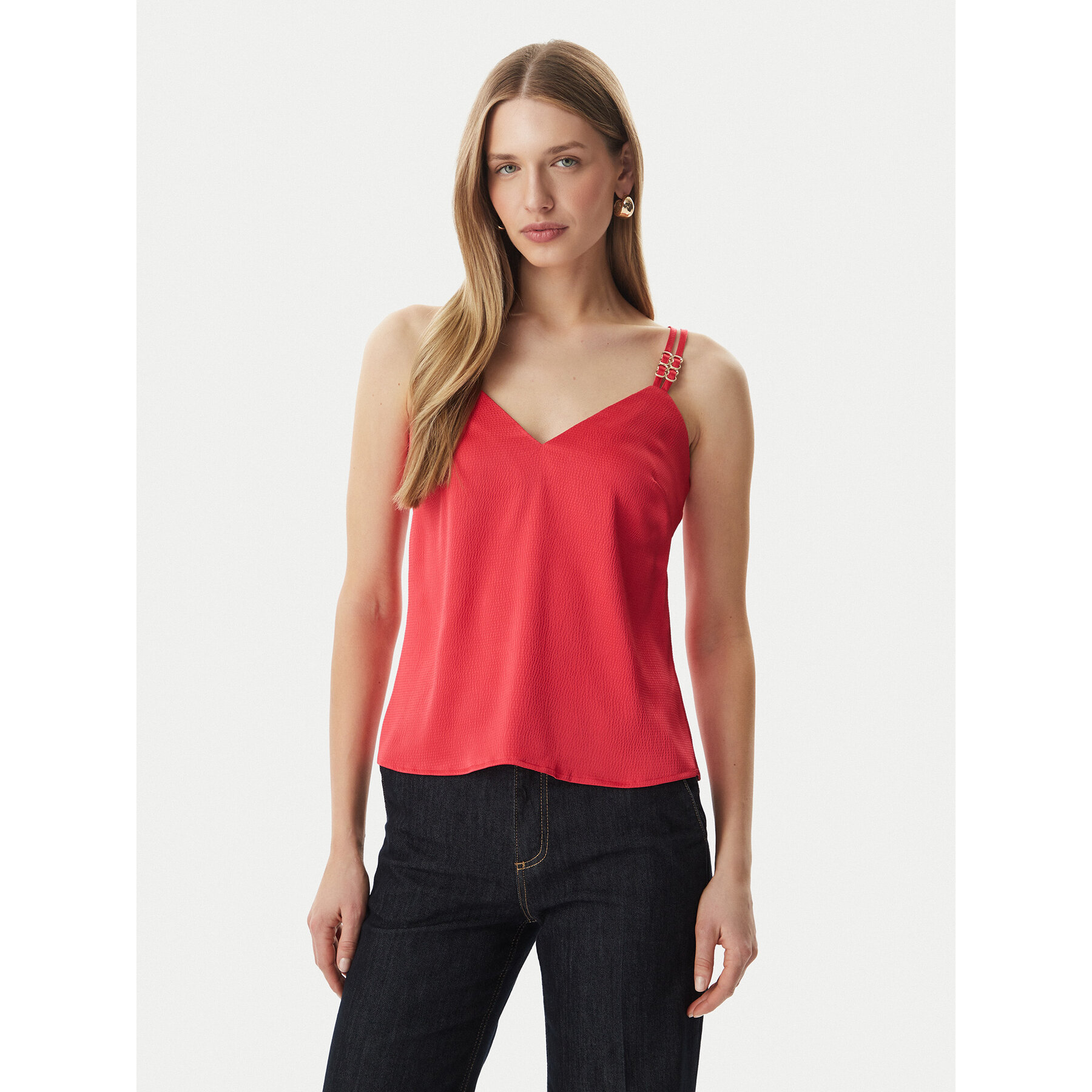 Morgan Τοπ 242-OLAFI Κοραλλί Regular Fit