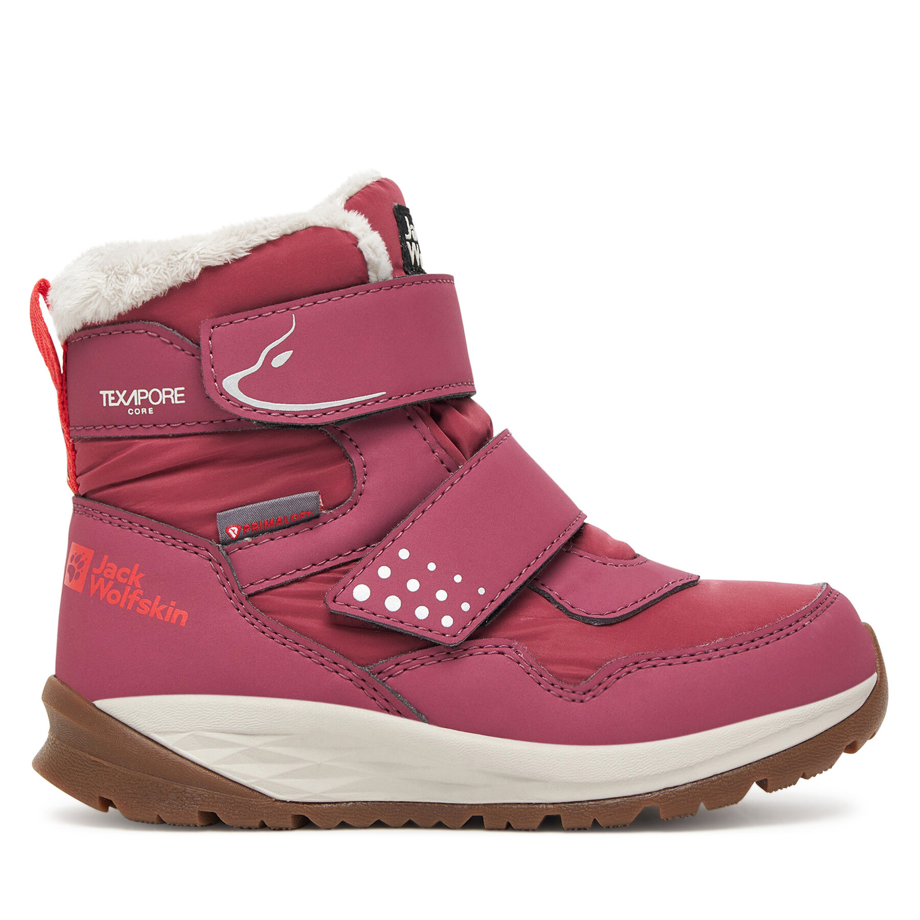 Škornji za sneg Jack Wolfskin Polar Bear-g Texapore Mid Vc A62146 Roza