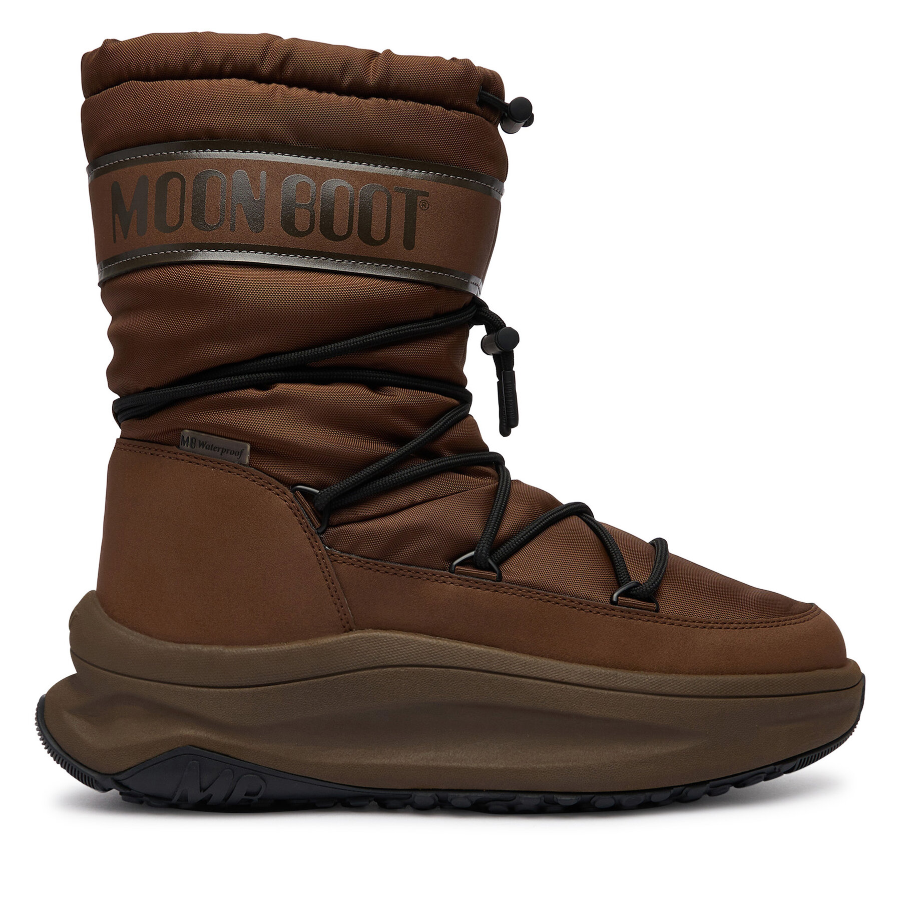Cizme de zăpadă Moon Boot Moon 247 Polar Wp 80D2490010 Maro