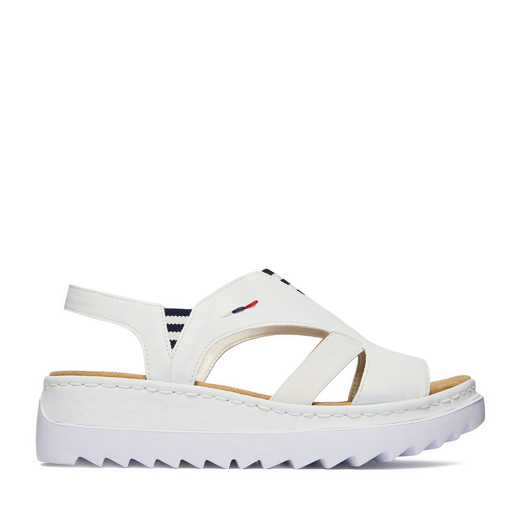 Σανδάλια Rieker CEO-V44Y5-80 Λευκό