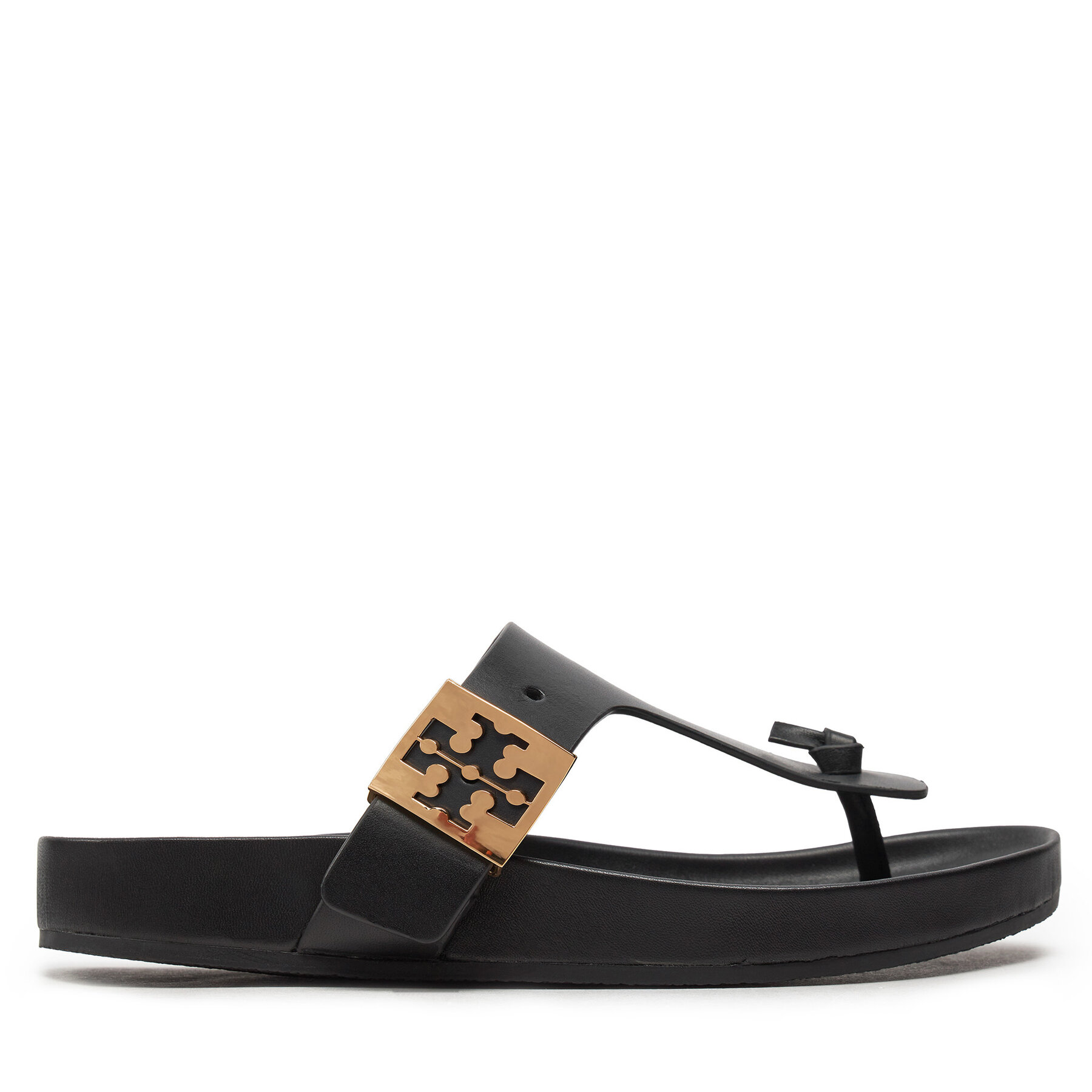 Flip flop Tory Burch Mellow Thong Sandal 155190 Negru