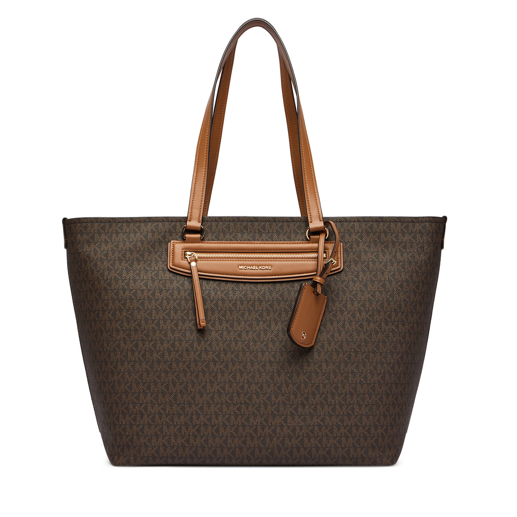 Τσάντα MICHAEL Michael Kors Jet Set 30S6GTVT4B Καφέ