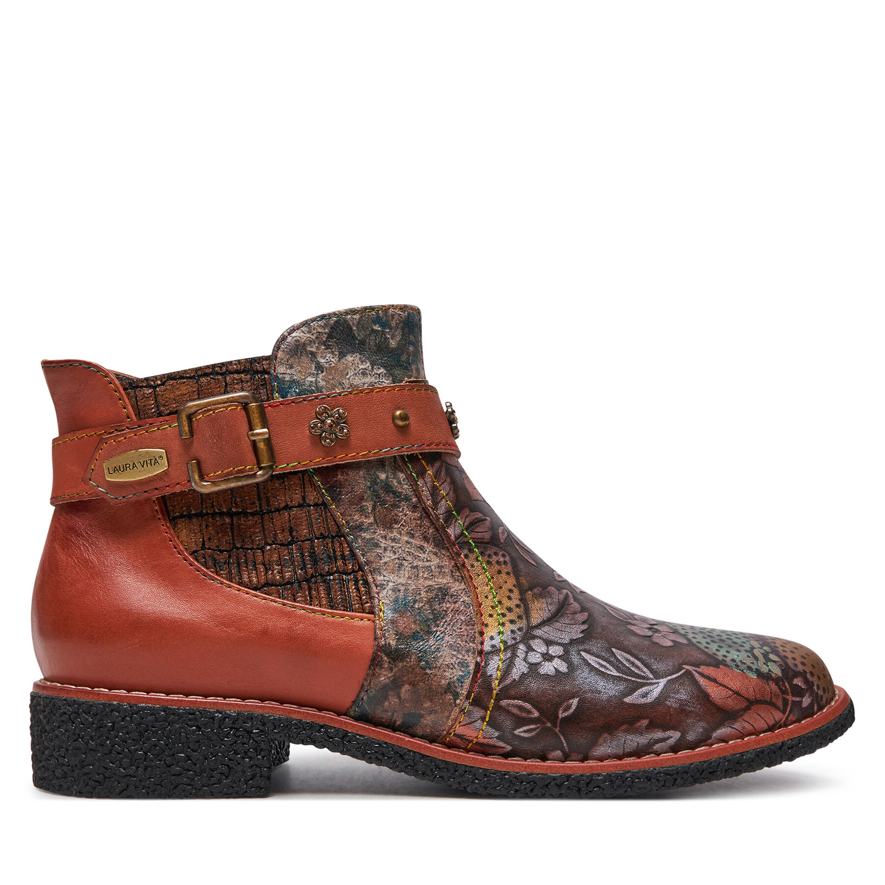 Botines Laura Vita Cocralieo 44 Marrón