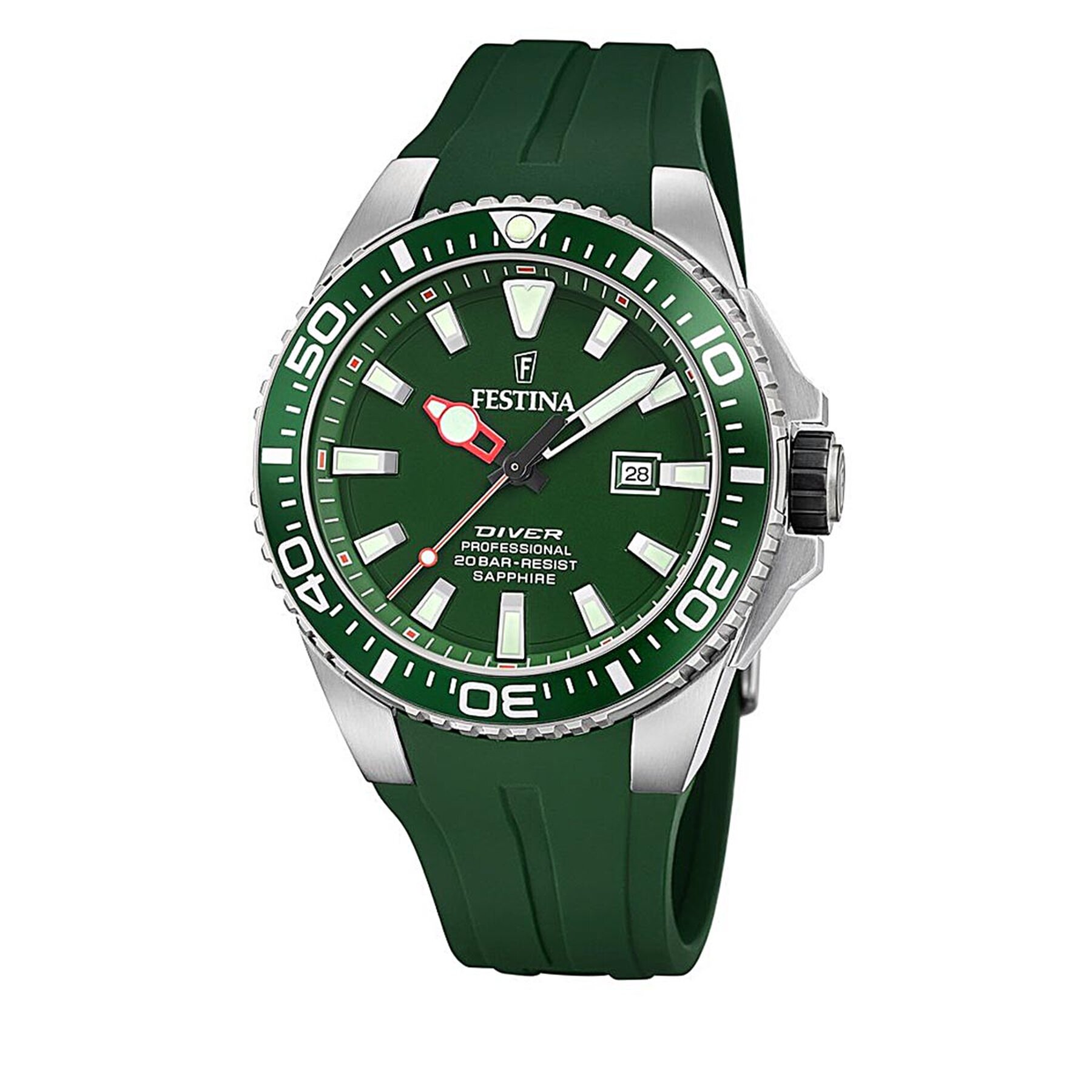 

Годинник Festina 20664/2 Zielony, Зелений