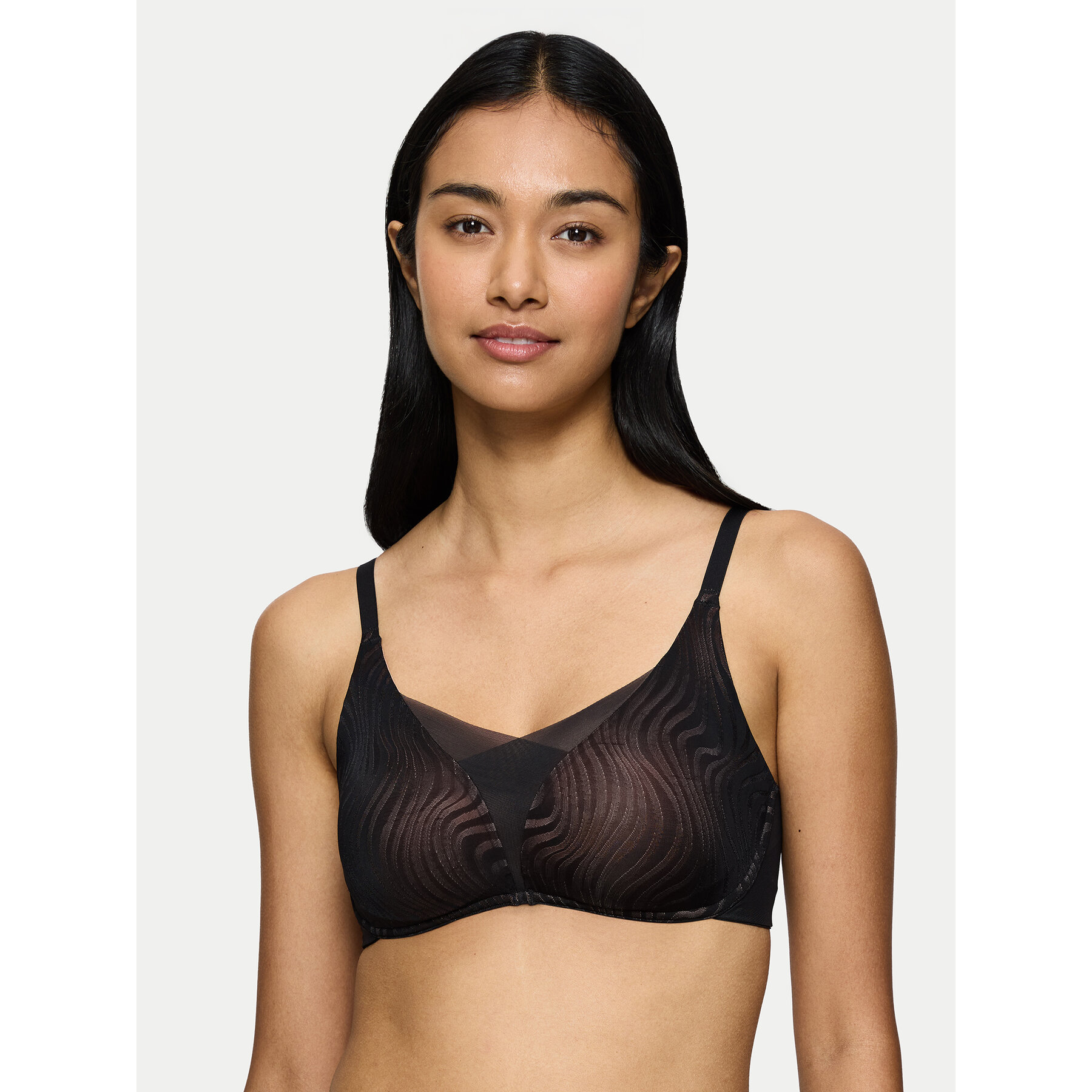 Triumph Reggiseno senza ferretto Shape Smart Ellipse 10222278 Nero