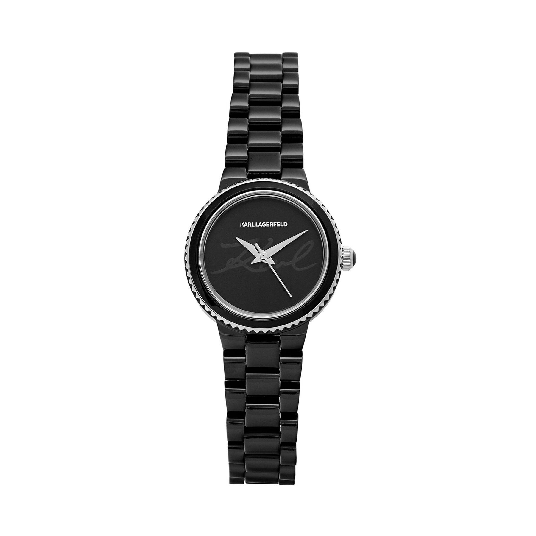 Часовник KARL LAGERFELD R0553104506 Черен