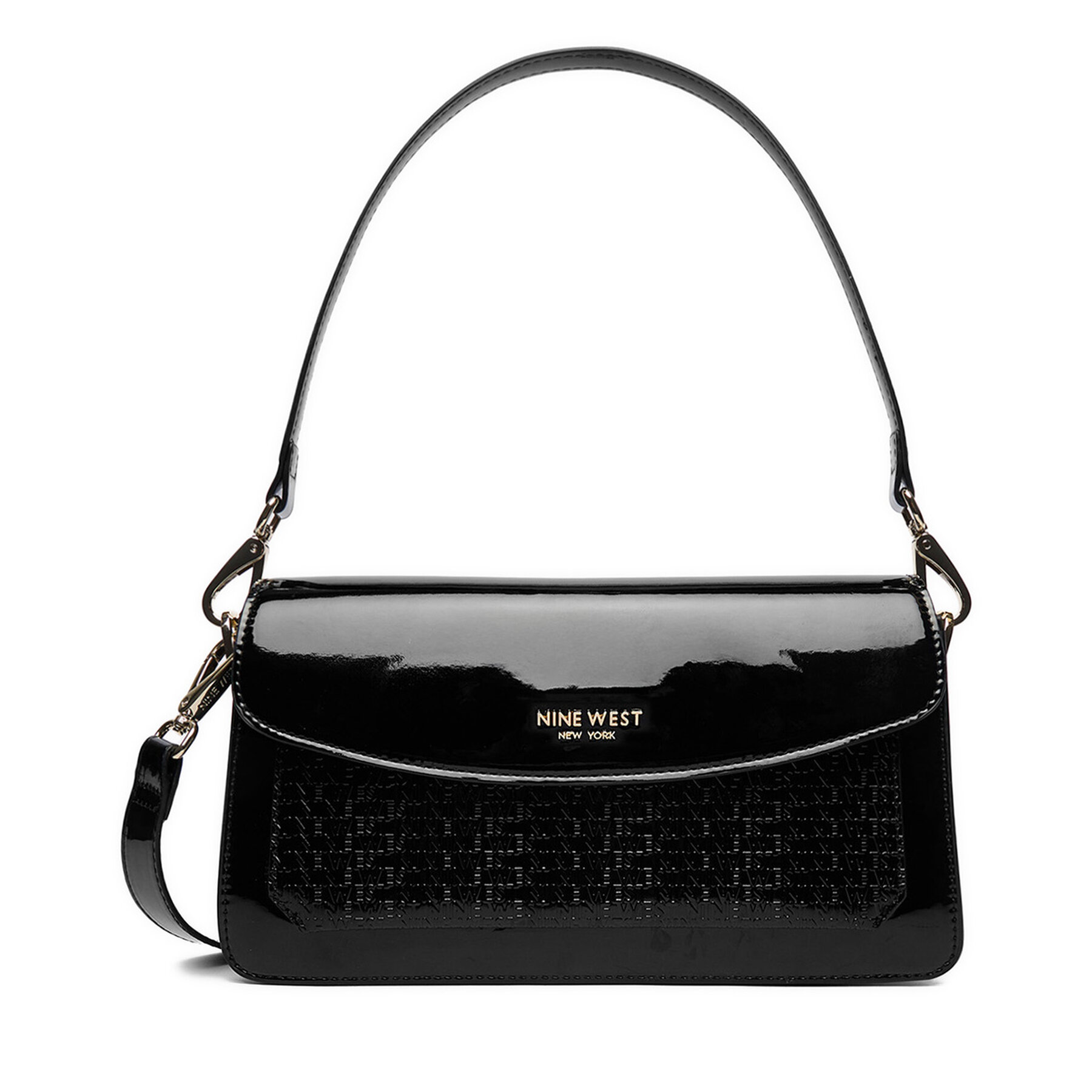 Geantă Nine West CEO-MISSISIPI-GLAR0 Negru