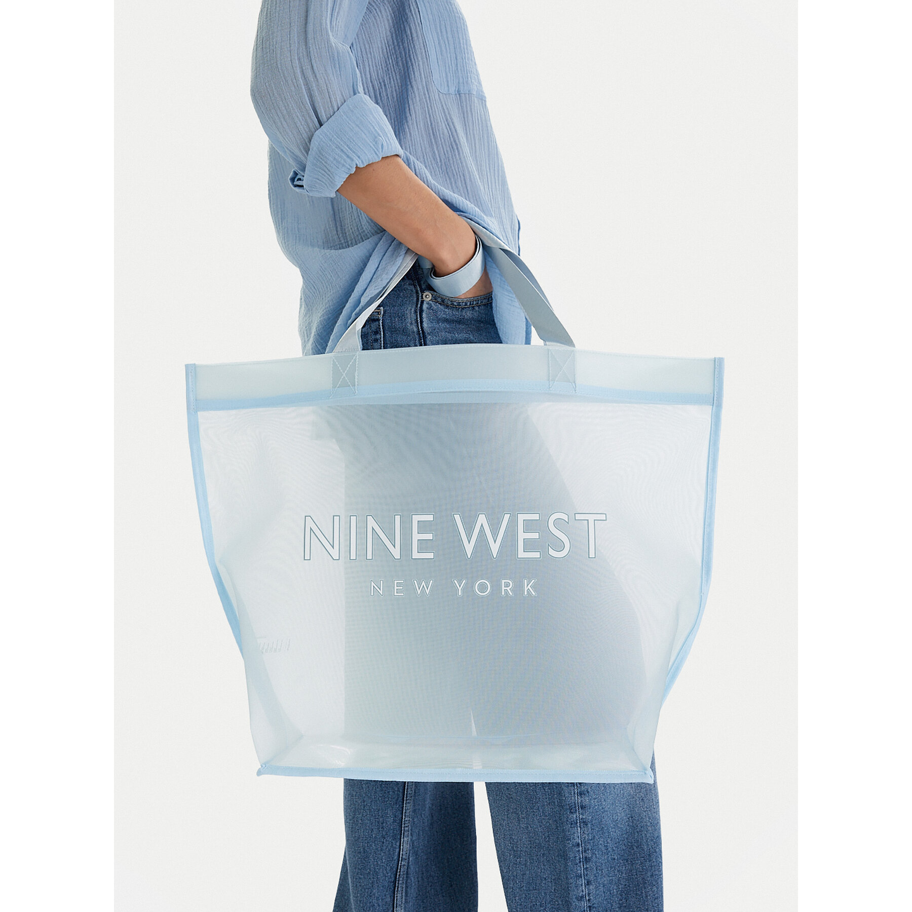Дамска чанта Nine West CEO-Eloura-LA374-4074 Син