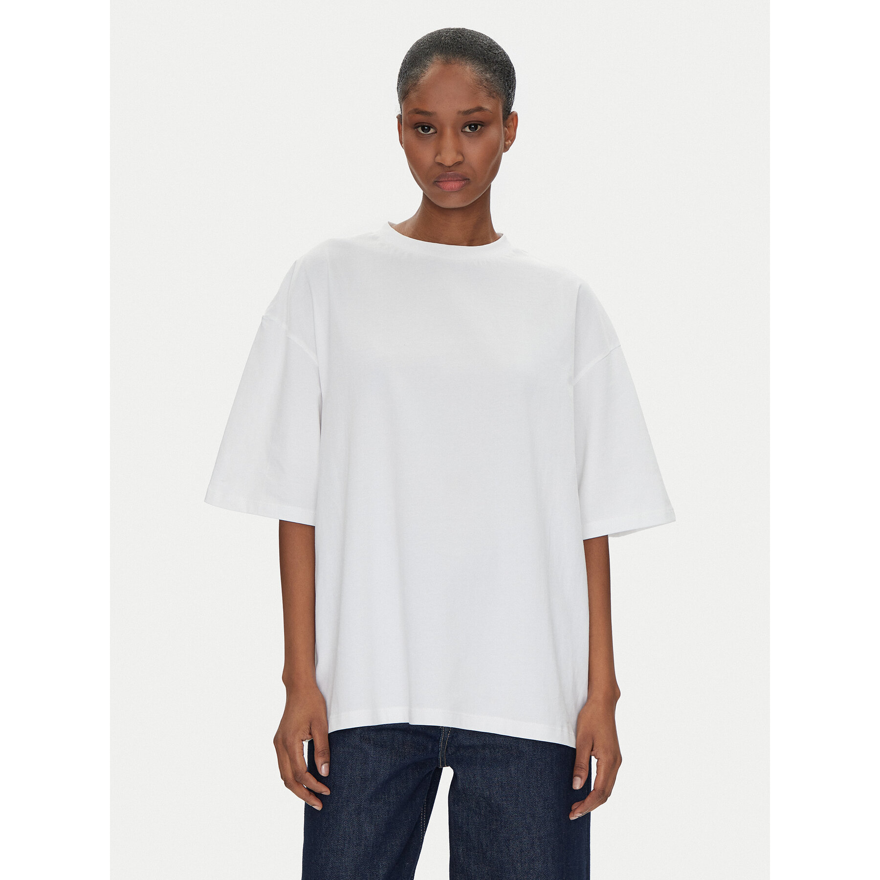 2NDDAY Majica Arale 2252245310 Bela Loose Fit