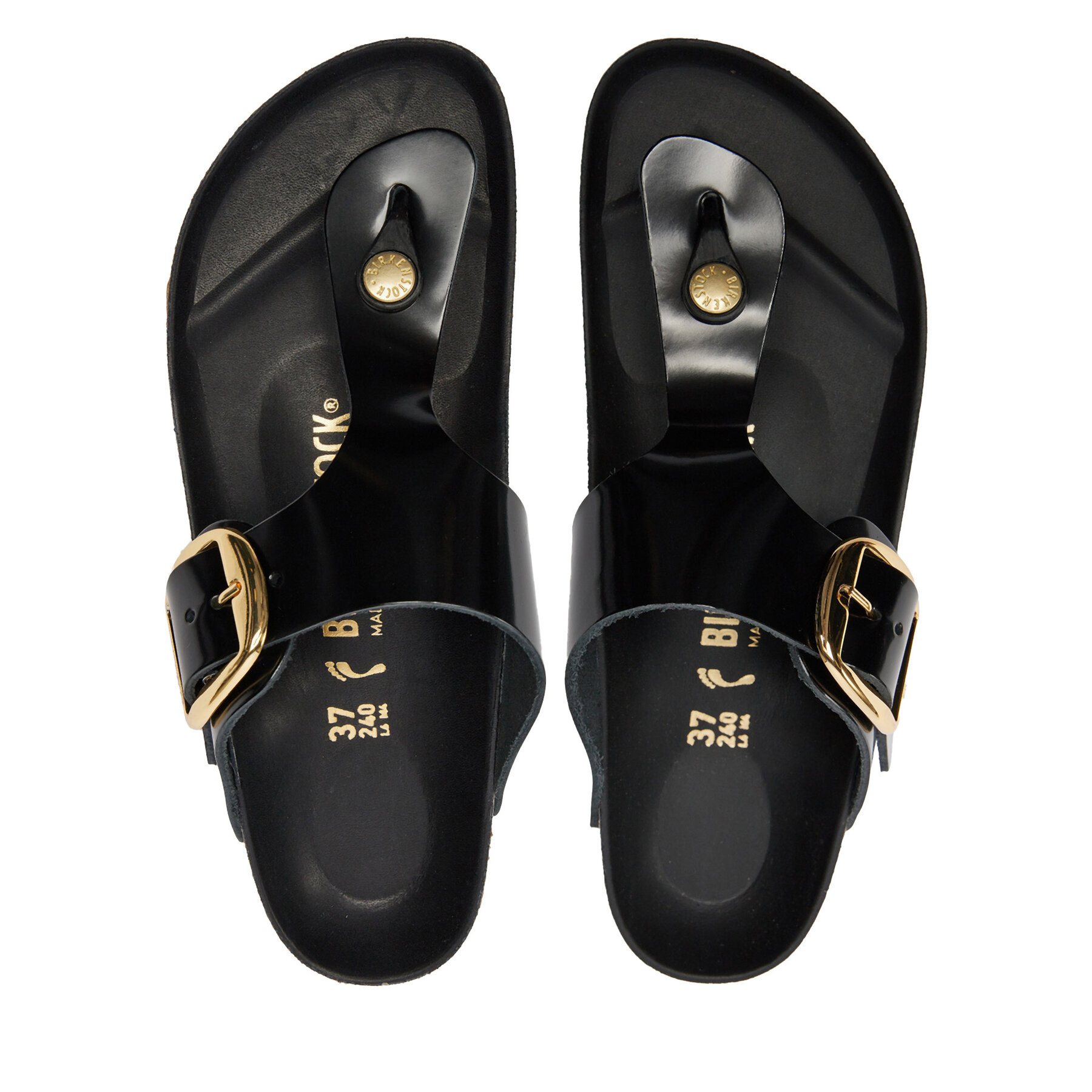 Infradito Birkenstock Gizeh Buckle He 1021469 Nero