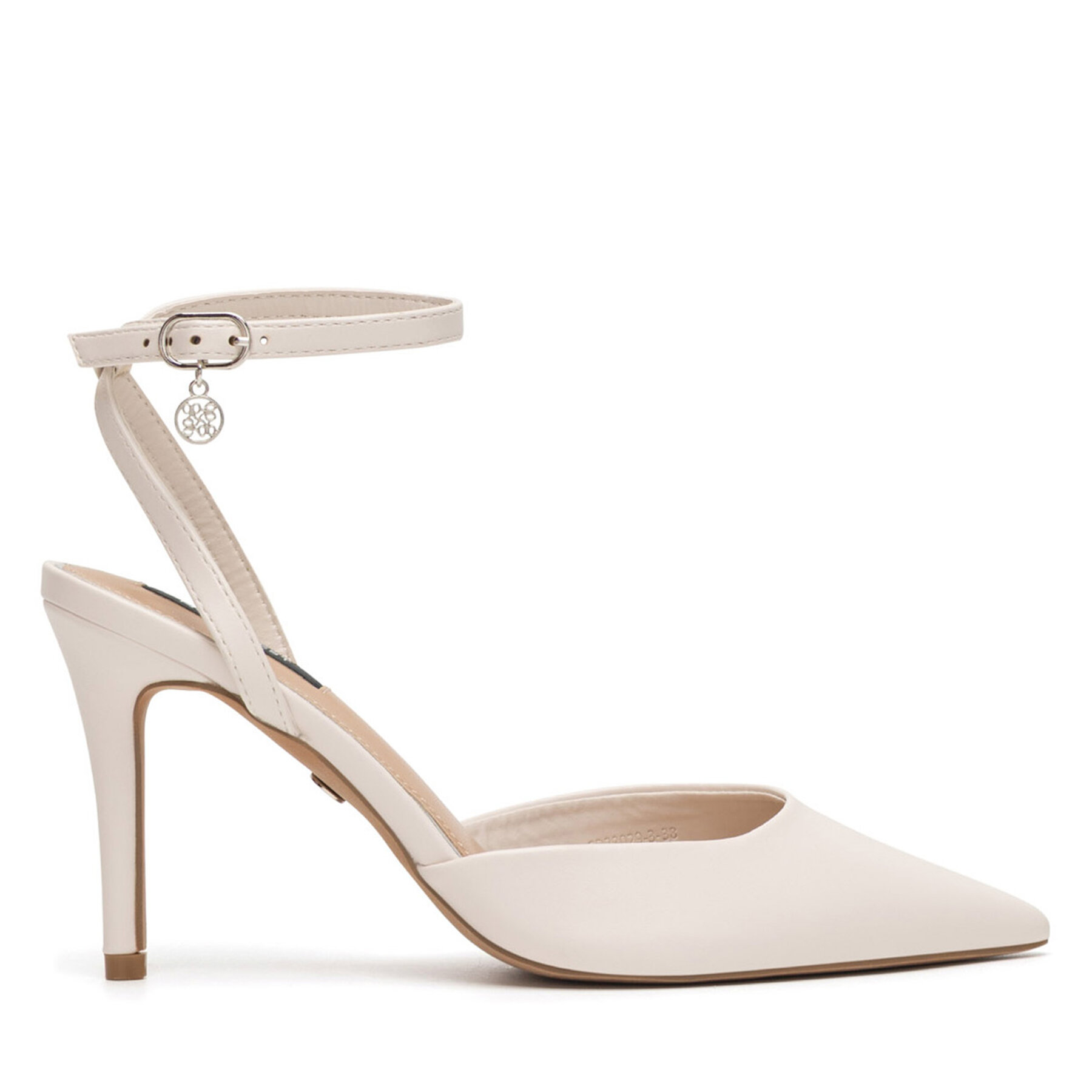 Čevlji z visoko peto Nine West CD23029-3 Bela