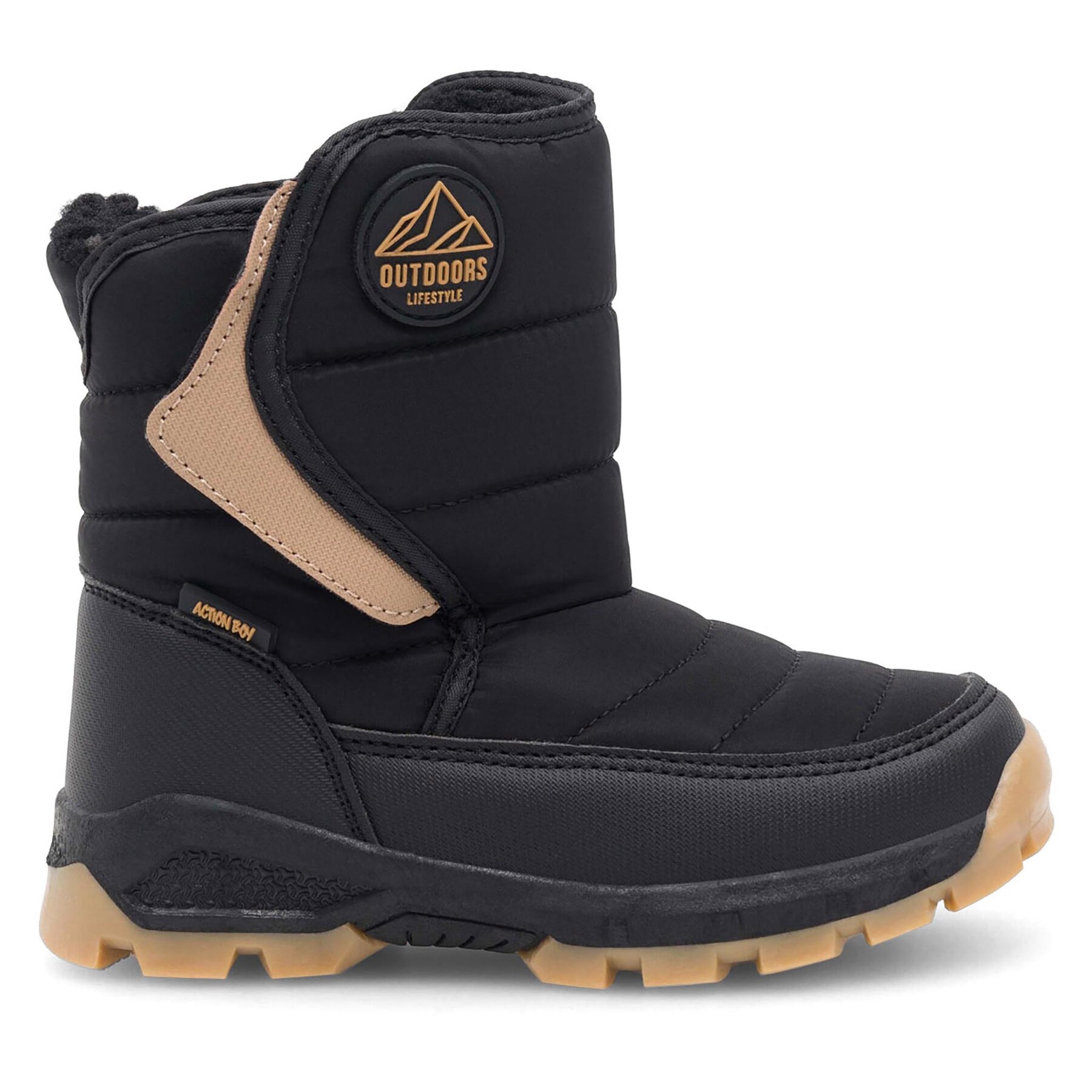 Action Boy Μπότες Χιονιού Action Boy CP86-25071 Μαύρο