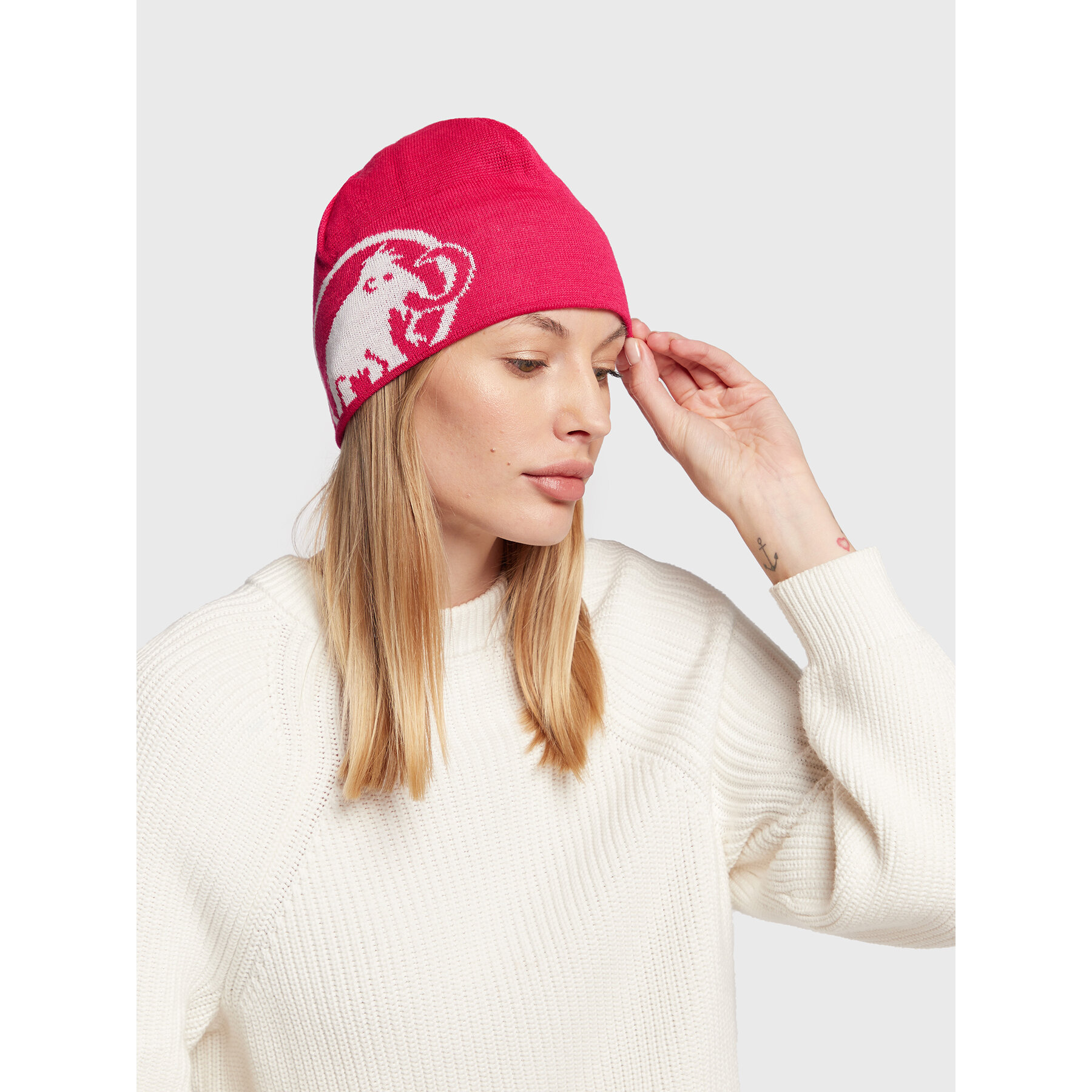 Mammut Tweak 1191-01352-6425 Pink/White – Шапка