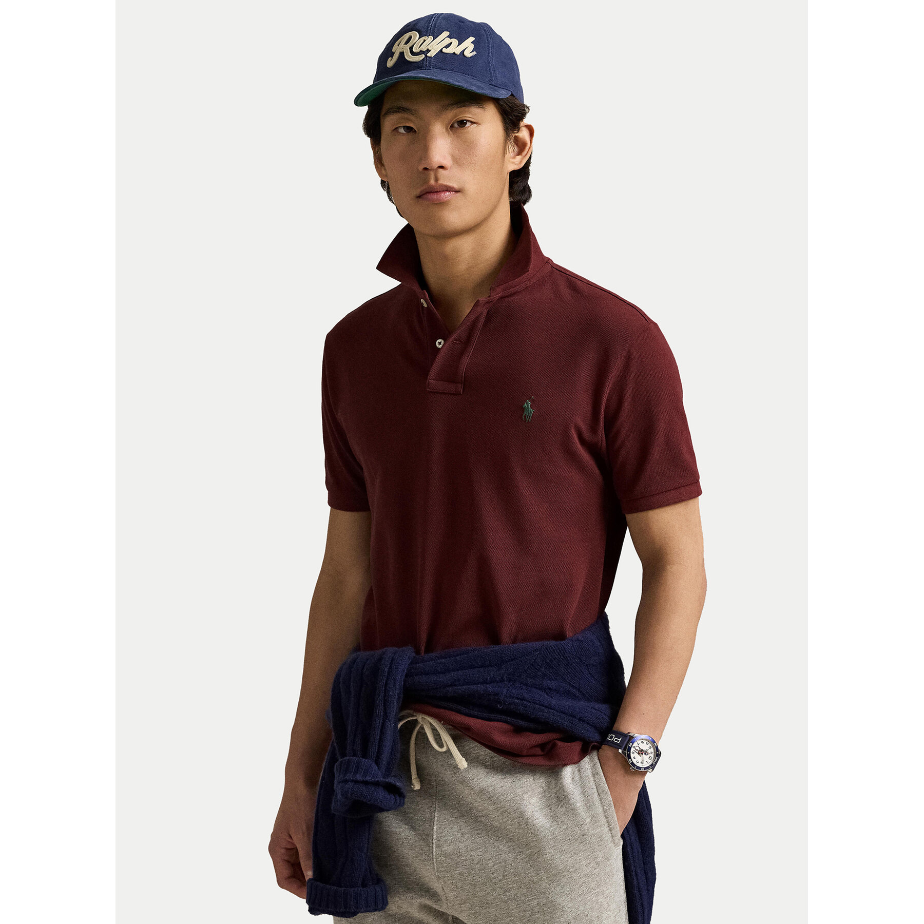 Polo Ralph Lauren Polo 710534735460 Bordeaux Regular Fit