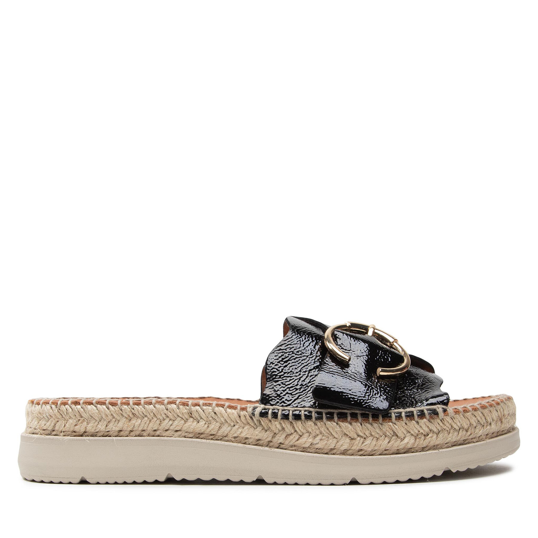 Damen Espadrilles Viguera, Schuhgröße 36, Schwarz, 1970