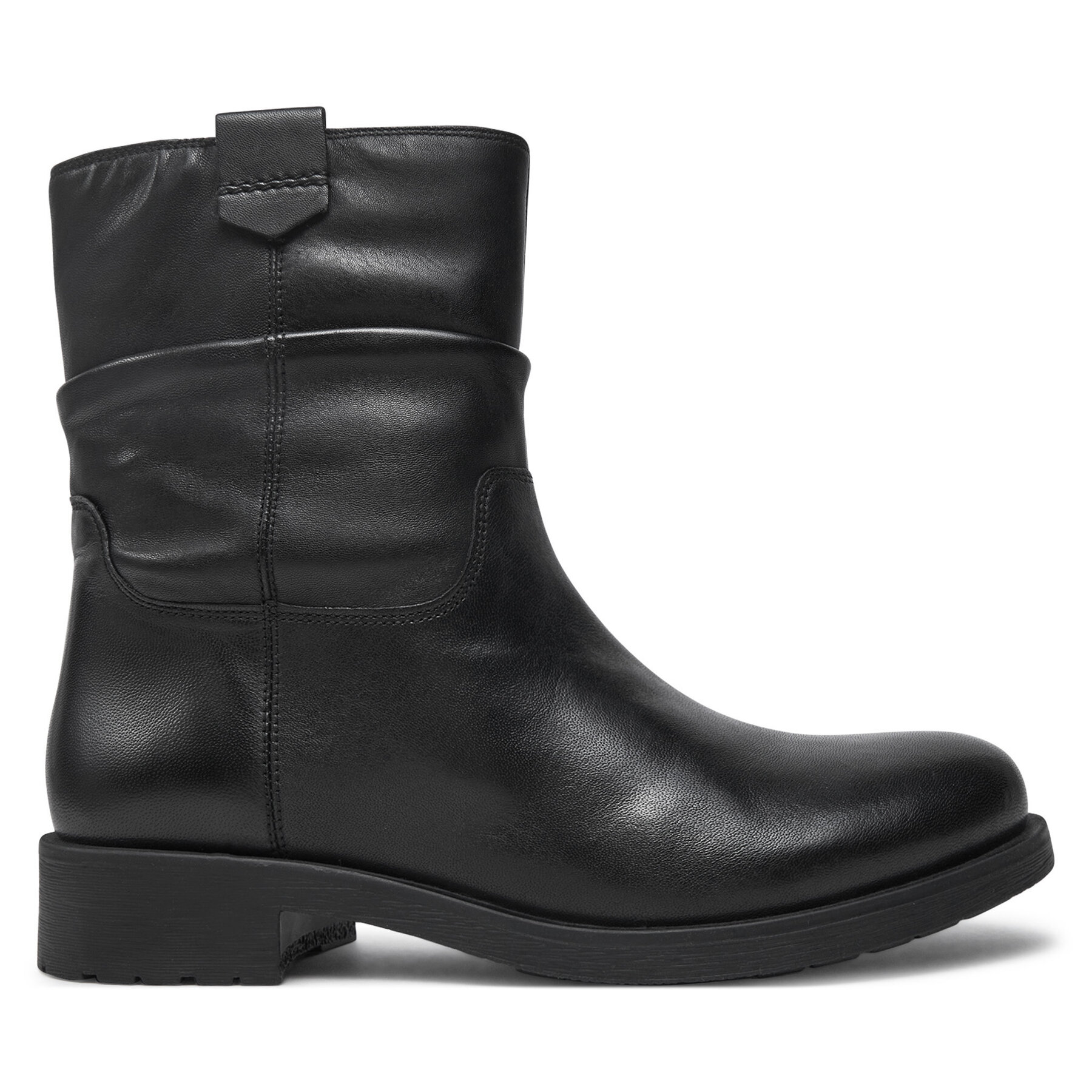 Botine Geox D466RA 000TU C9999 Negru