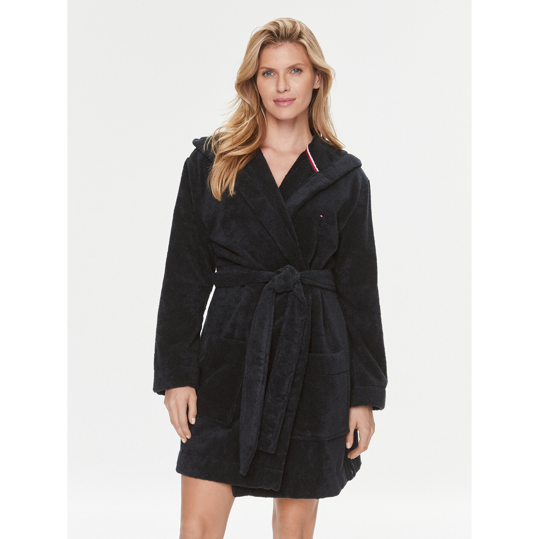 Tommy Hilfiger Tommy Hilfiger Ρόμπα UW0UW04155 Σκούρο μπλε