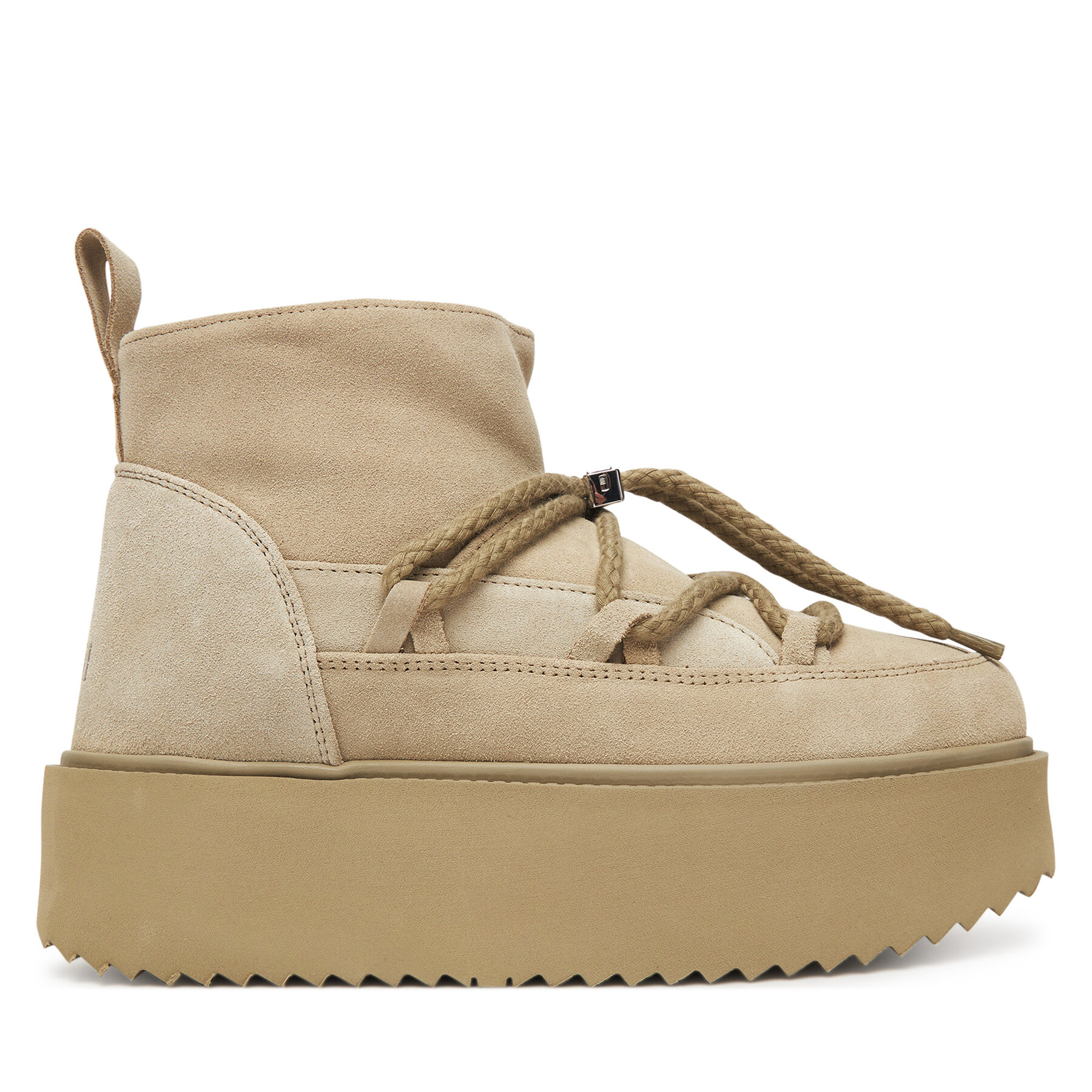 Škornji za sneg Inuikii Classic Low Platform 75204-004 Bež