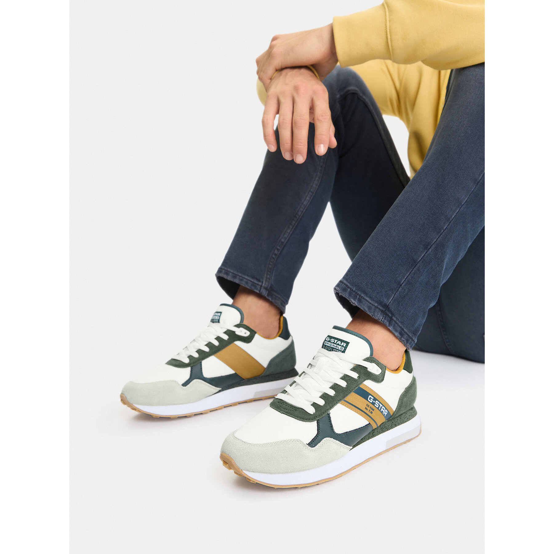 Sneakersy G-Star Raw EO-JESSE-01 Biela