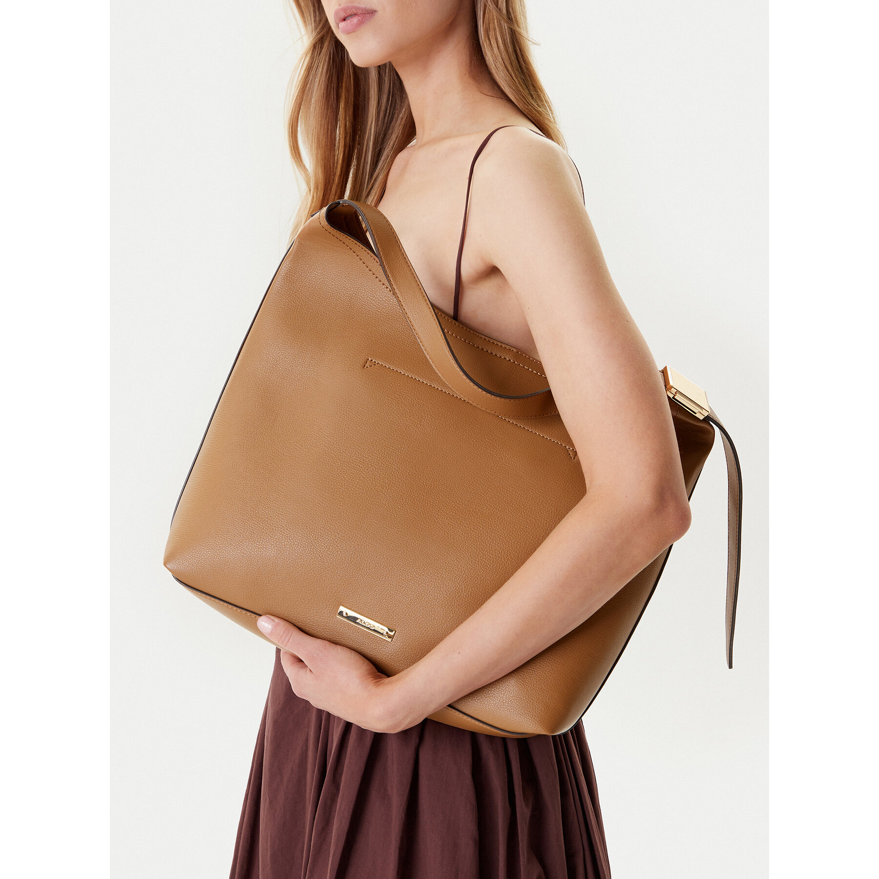 Дамска чанта Aldo Paejar 13989644 Кафяв