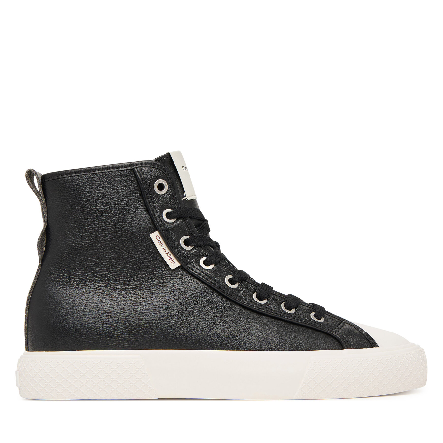Кецове Calvin Klein Vulc Lace Up Hightop Lth HW0HW03076 Черен