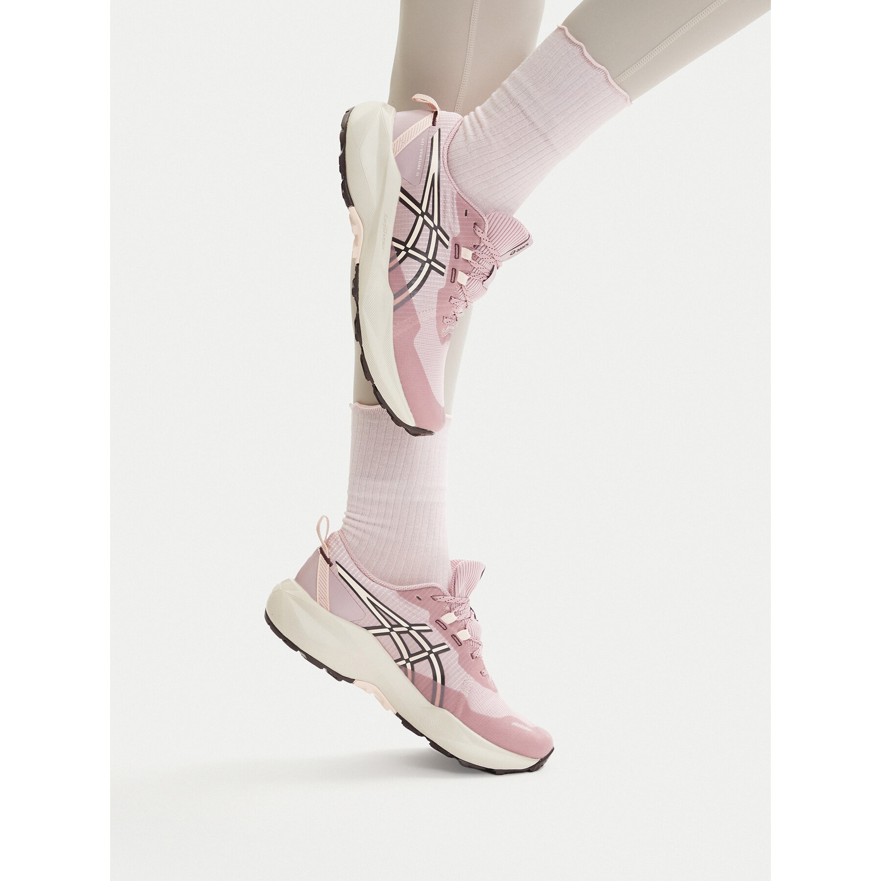 Tekaški čevlji Asics Gel-Venture 11 1012B933 Svetlo rožnata